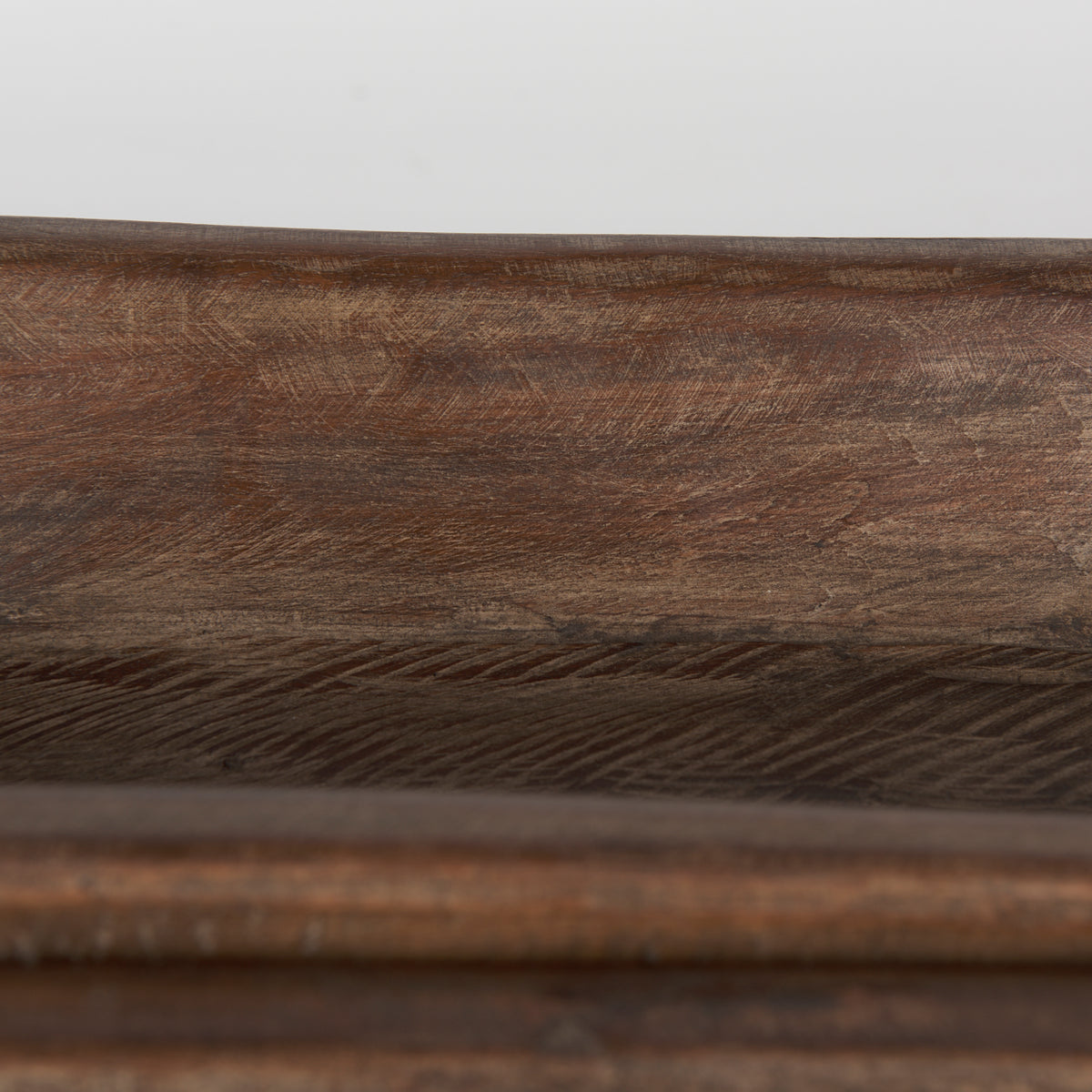 Athena Set of 2 Extra Large Light-Wash Reclaimed Wood Trays-Trays-DECOROLALA