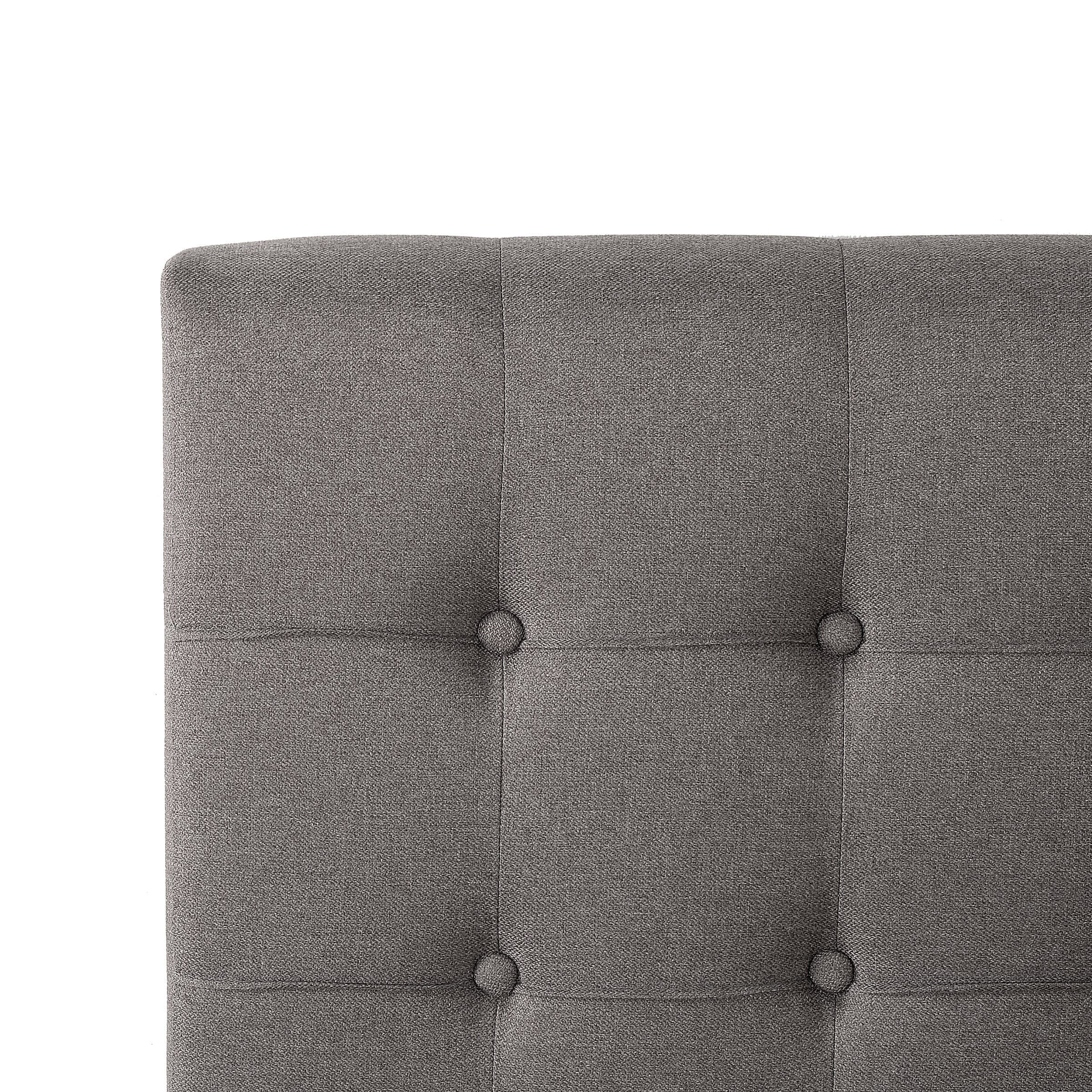 Atira Grey Upholstered Storage Bed with Drawers, Queen-Bedroom-DECOROLALA