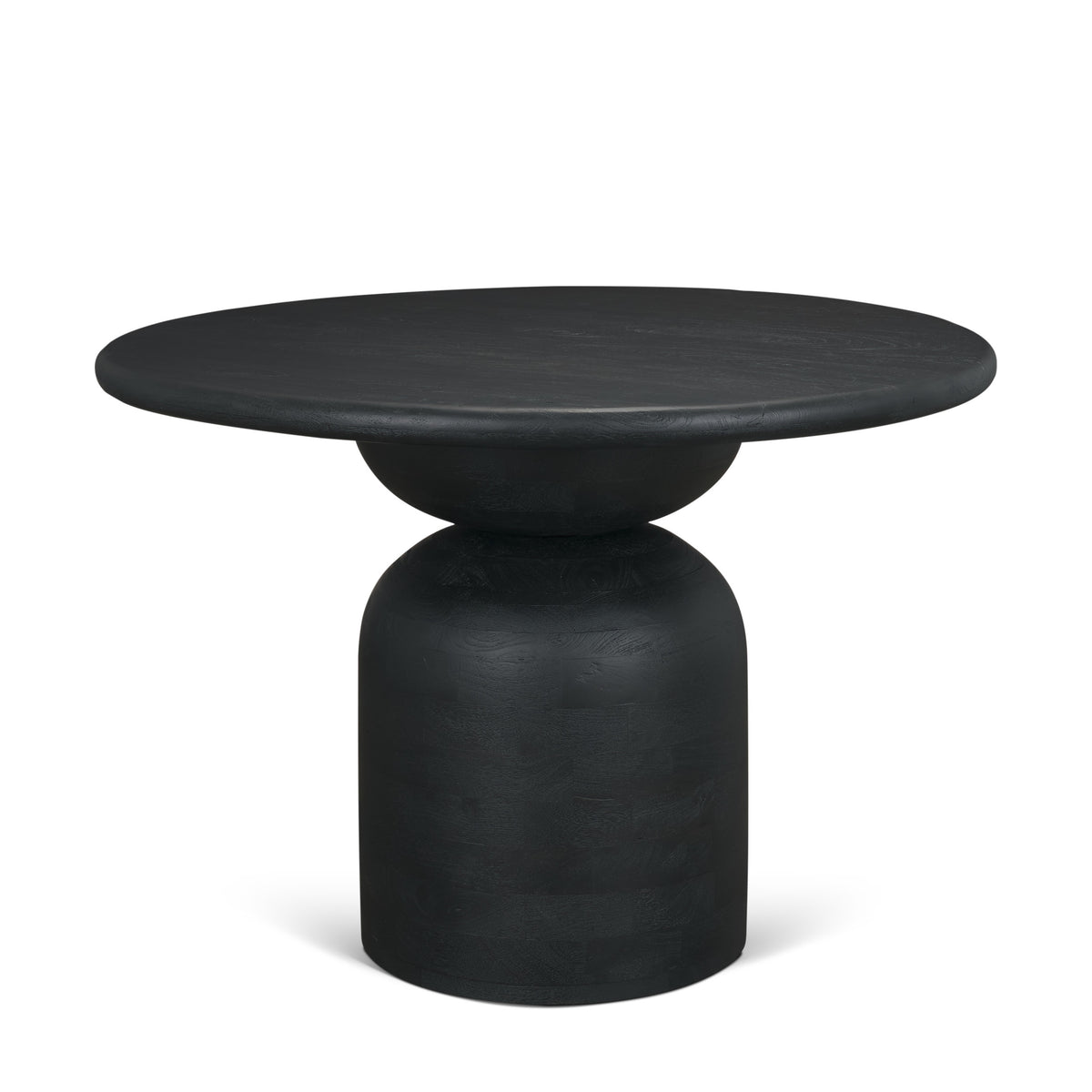 Atlas 42" Round Pedestal Dining Table | Wood | Seats 4-Dining Tables-DECOROLALA