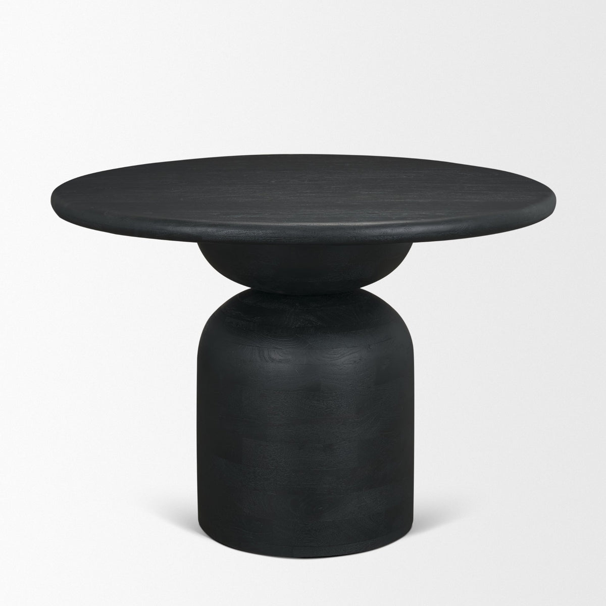 Atlas 42" Round Pedestal Dining Table | Wood | Seats 4-Dining Tables-DECOROLALA