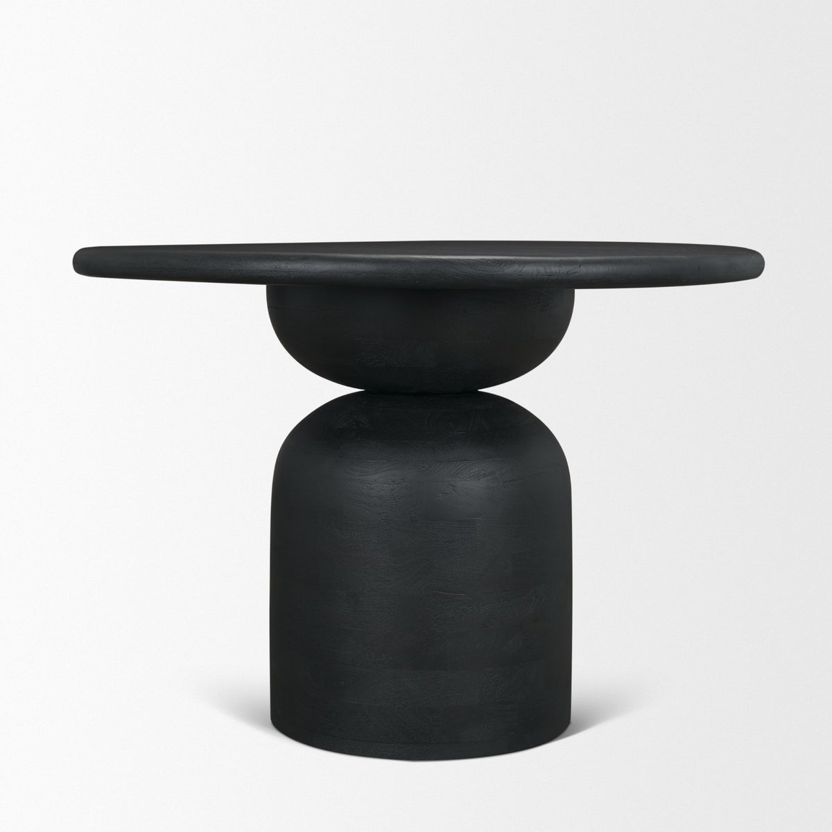 Atlas 42" Round Pedestal Dining Table | Wood | Seats 4-Dining Tables-DECOROLALA