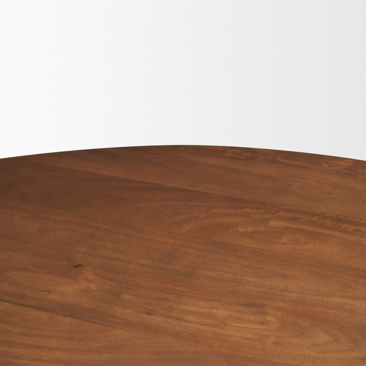 Atlas 60" Round Pedestal Dining Table | Modern | Med Brown Wood | Seats 6-Dining Tables-DECOROLALA