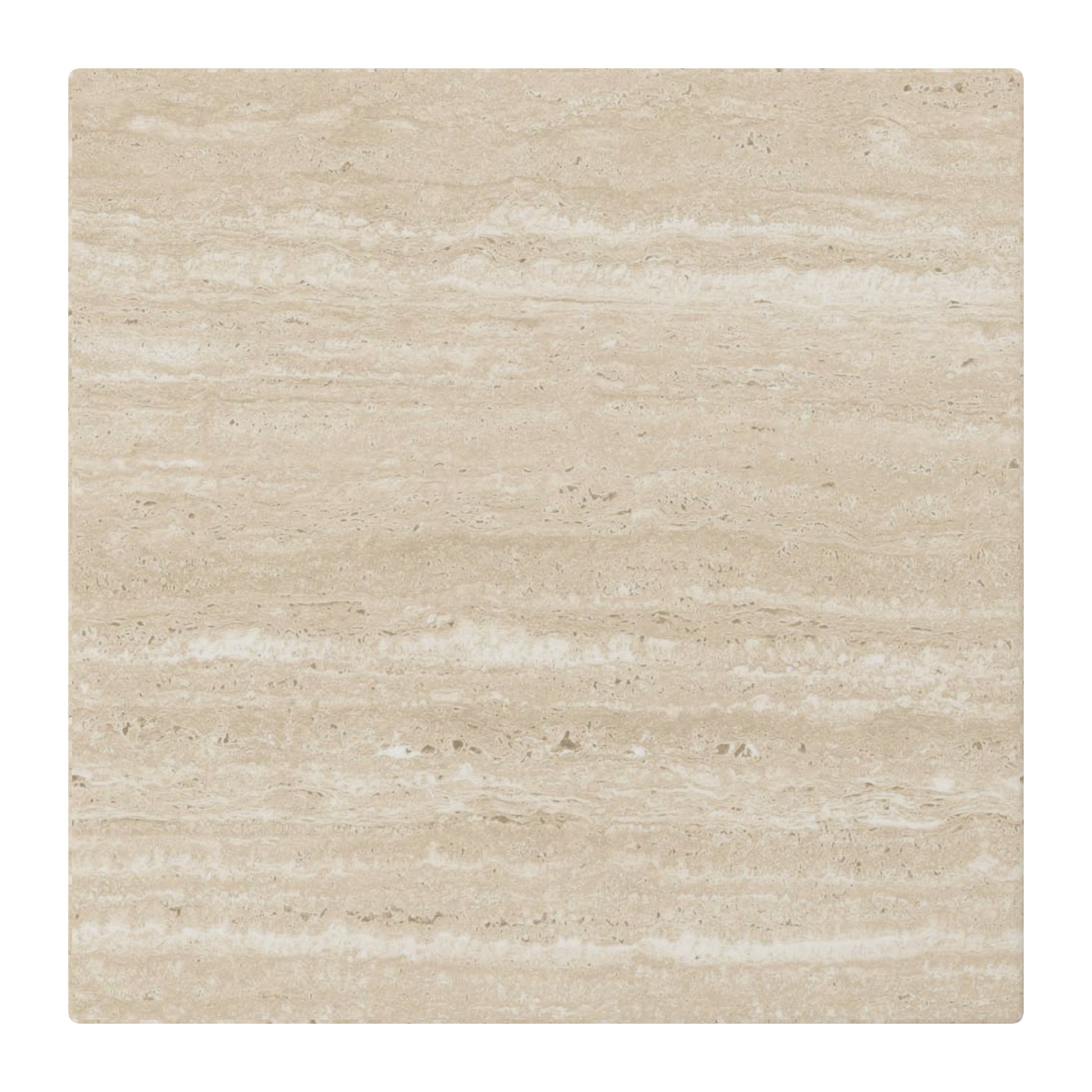 Atticus Arched Accent Side Table - Travertine Finish-DECOROLALA