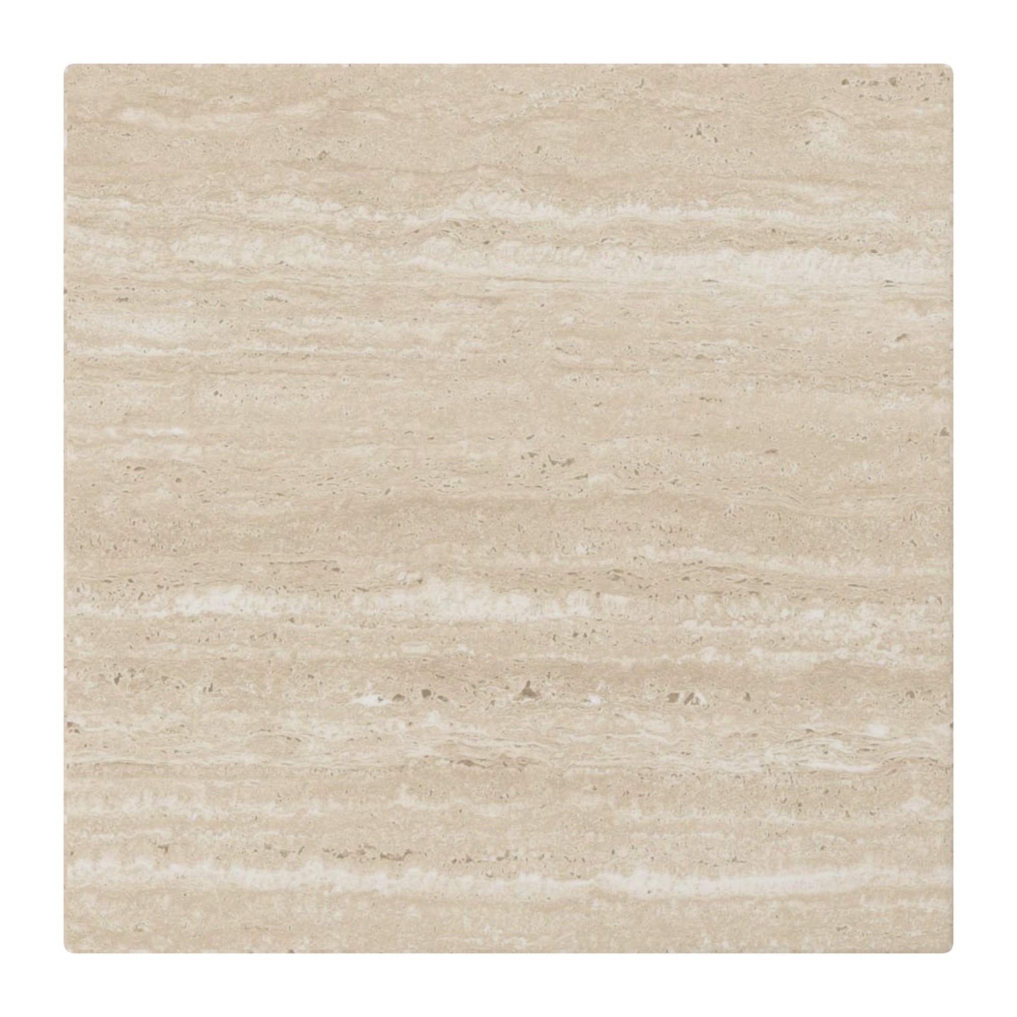 Atticus Arched Accent Side Table - Travertine Finish-DECOROLALA