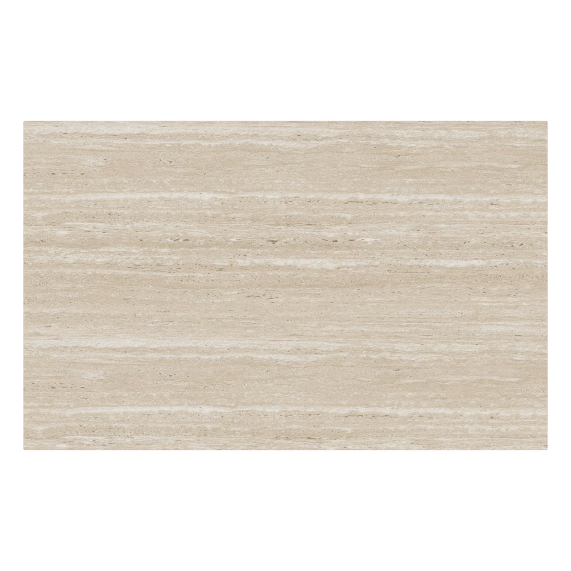 Atticus Arched Coffee Table - Travertine Finish-DECOROLALA