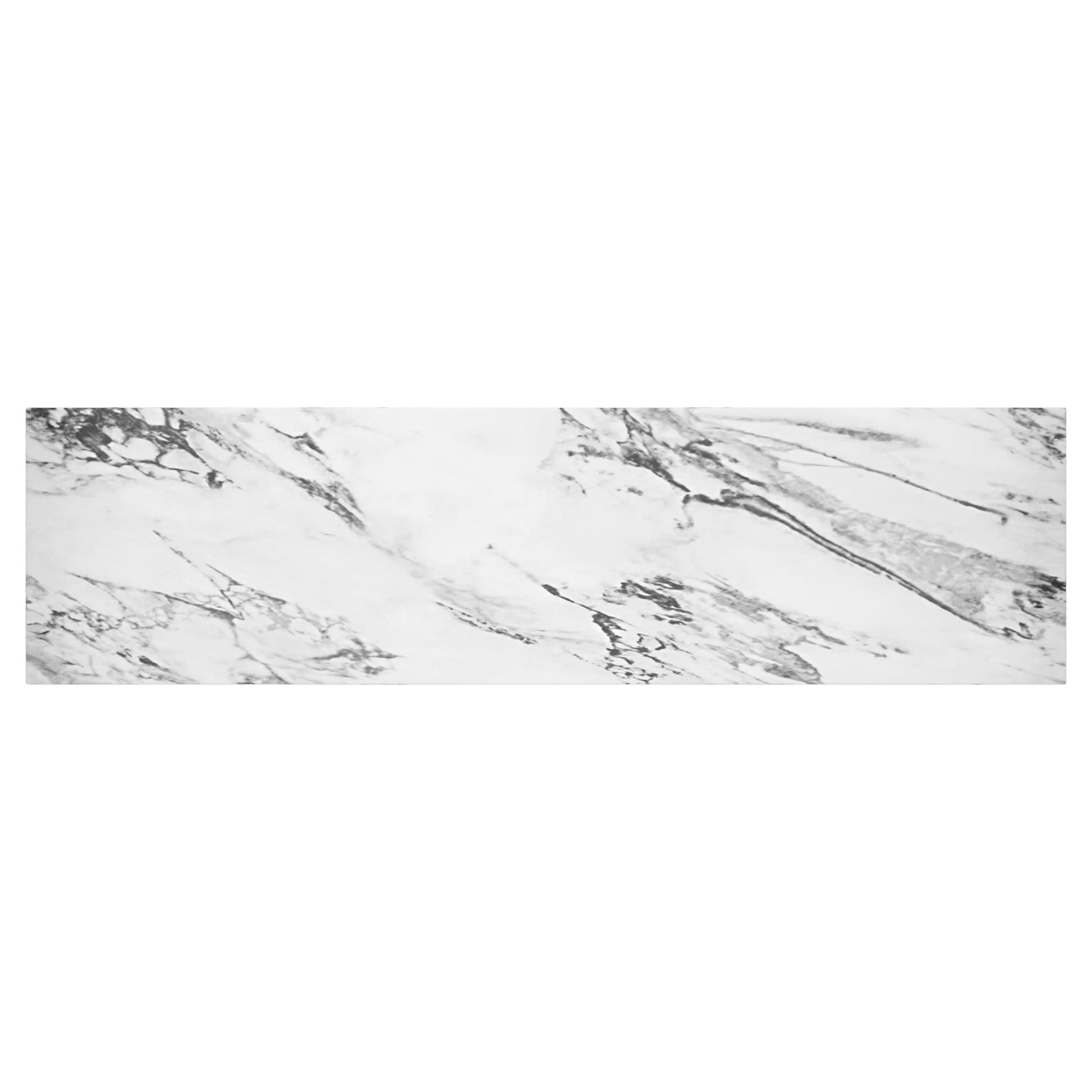 Atticus Console Table - Bulgari White Marble Finish-DECOROLALA