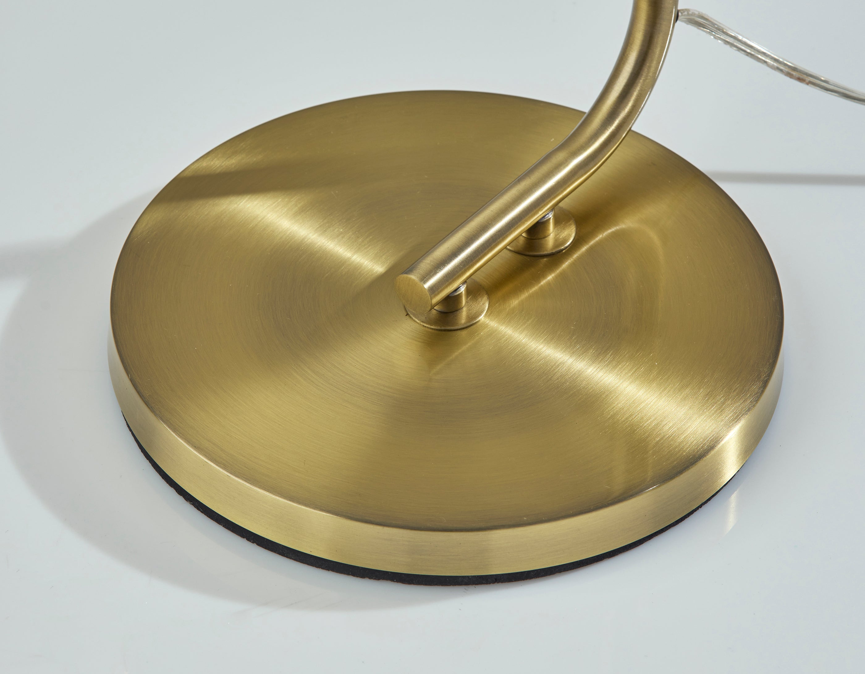 Atticus Floor Lamp - Antique Brass 59"-Lighting-DECOROLALA