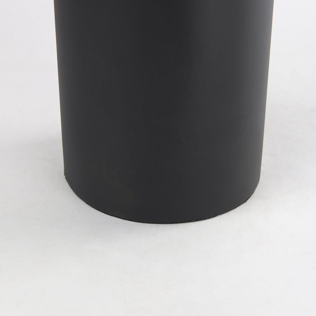Aubrey Medium 18.0H Black Iron Flower Jug Vase-Jars Jugs Urns-DECOROLALA