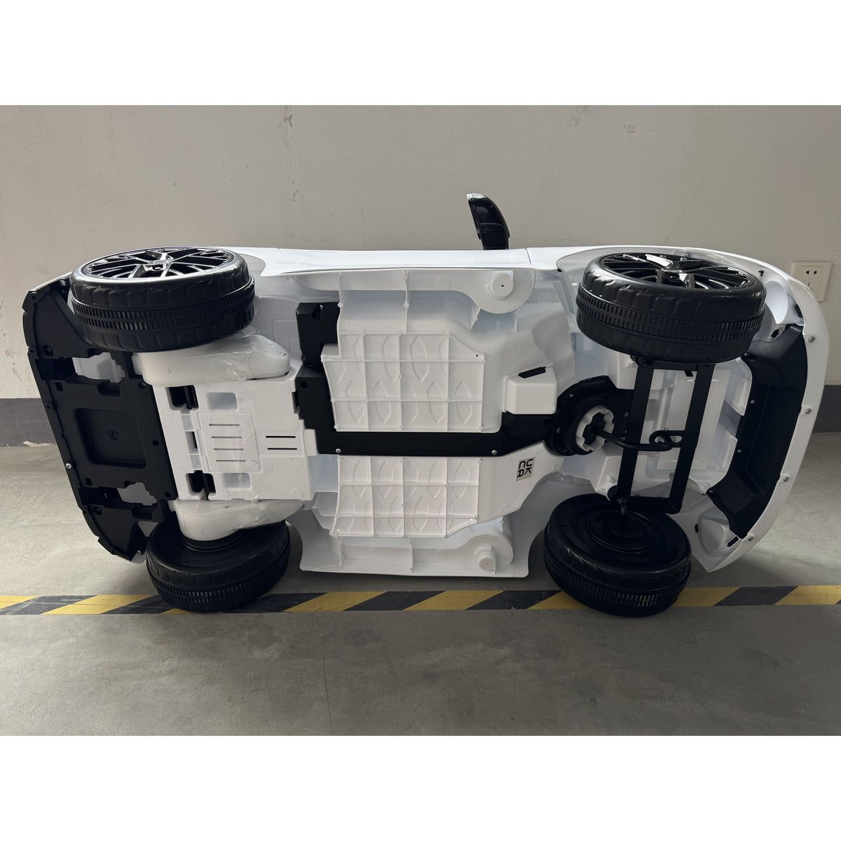 Audi A5L Licensed Electric Ride on Car for Kids with Remote Control Dual Motors 4-Wheel Suspension Music for 3-6, White-Toys & Games > Baby & Toddler Toys > Electric Ride-On Toys > Electric Toy Cars-DECOROLALA