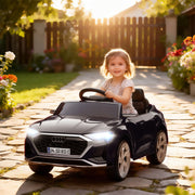 12V Battery Powered Kids Electric Car, Audi Q8 etron Sportback Licensed Ride on Car w/ Remote Control-Toys & Games > Baby & Toddler Toys > Electric Ride-On Toys > Electric Toy Cars-DECOROLALA