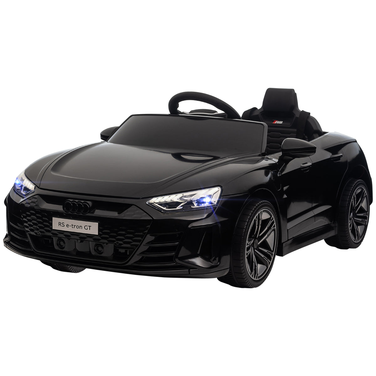 Ride-On Toy On Car with Remote Control, 12V 3.1 MPH Electric Ride for Kids w/ Suspension System, Horn Honking-Toys & Games > Baby & Toddler Toys > Electric Ride-On Toys > Electric Toy Cars-DECOROLALA