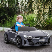 Ride-On Toy On Car with Remote Control, 12V 3.1 MPH Electric Ride for Kids w/ Suspension System, Horn Honking-Toys & Games > Baby & Toddler Toys > Electric Ride-On Toys > Electric Toy Cars-DECOROLALA