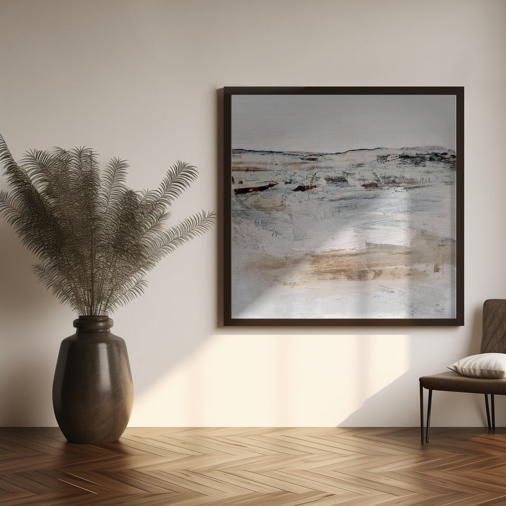 August No3 Abstract Waves by Dan Hobday-Canvas Print-DECOROLALA