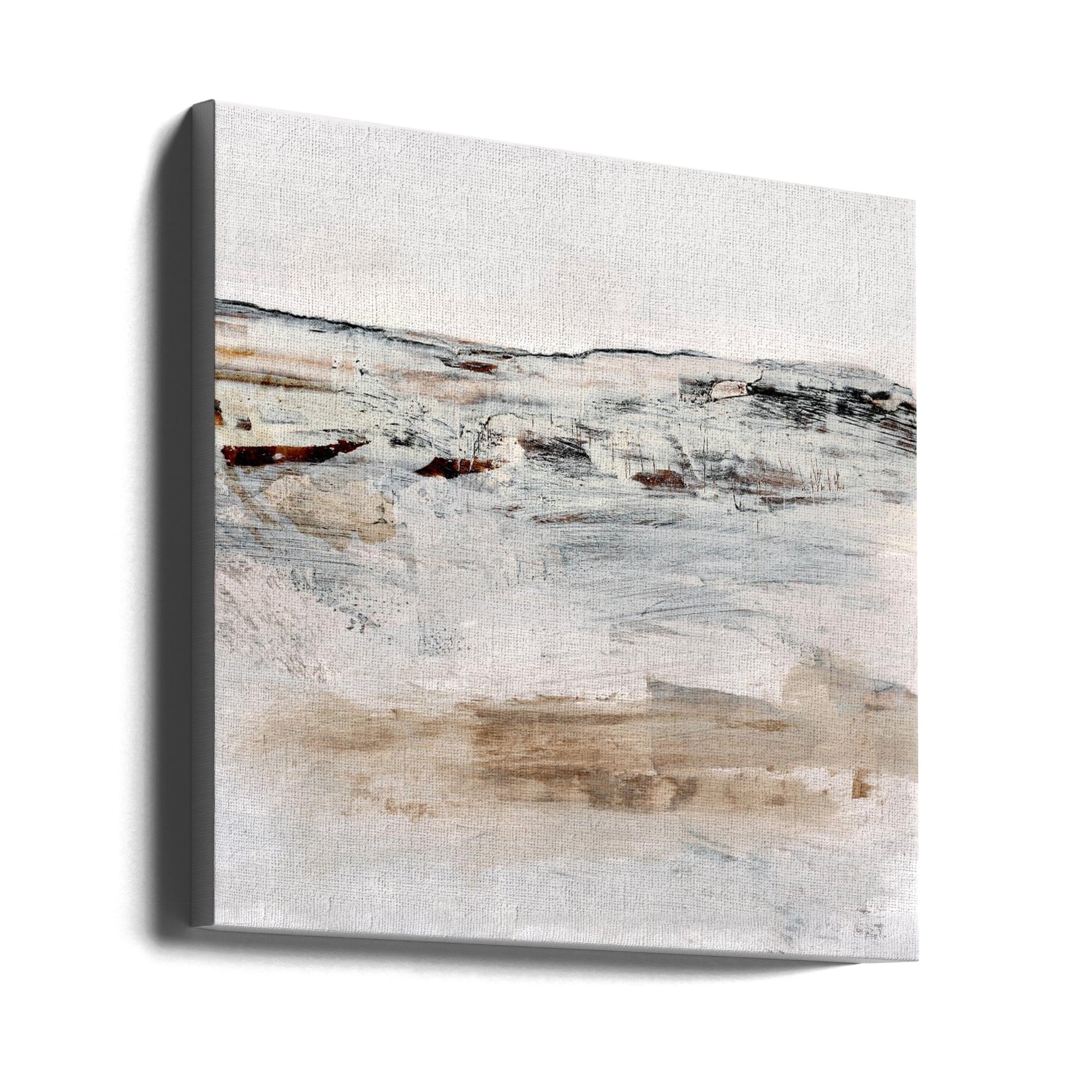 August No3 Abstract Waves by Dan Hobday-Canvas Print-DECOROLALA