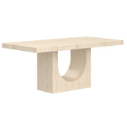 Aurelia Travertine Dining Table - Commercial Grade-DECOROLALA