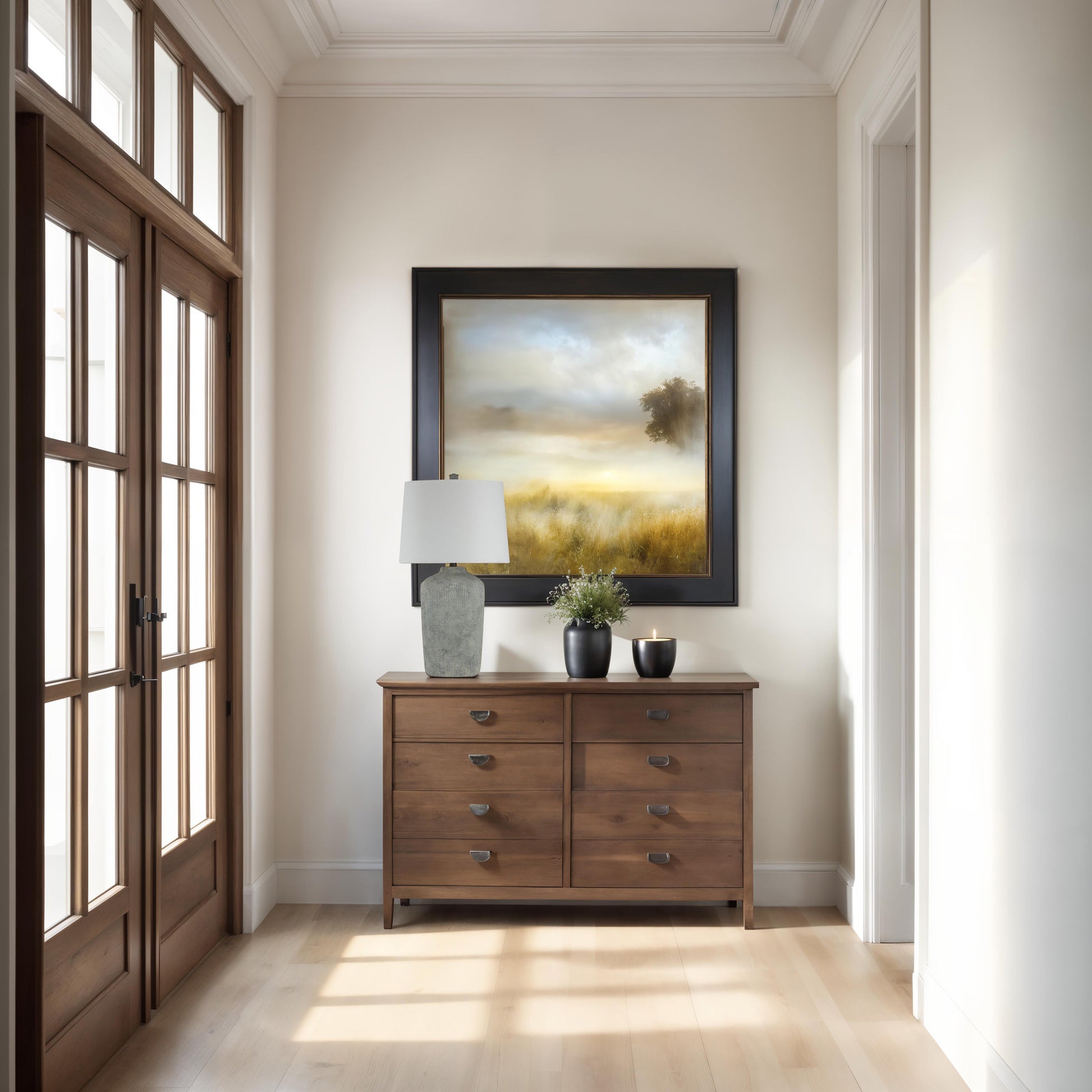 Aurelle 28.5" Height Table Lamps, Grey Rock-Table Lamp-DECOROLALA