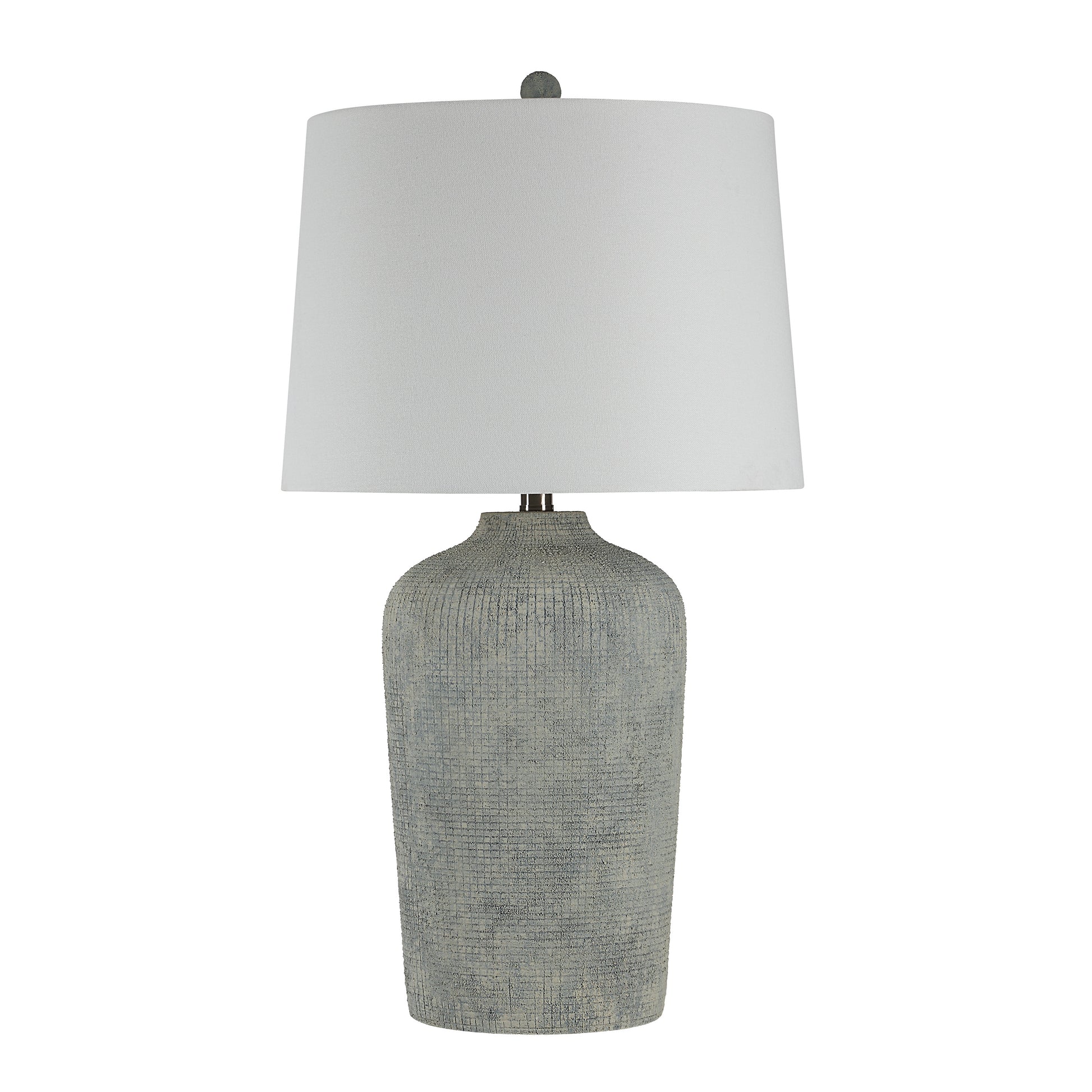 Aurelle 28.5" Height Table Lamps, Grey Rock-Table Lamp-DECOROLALA