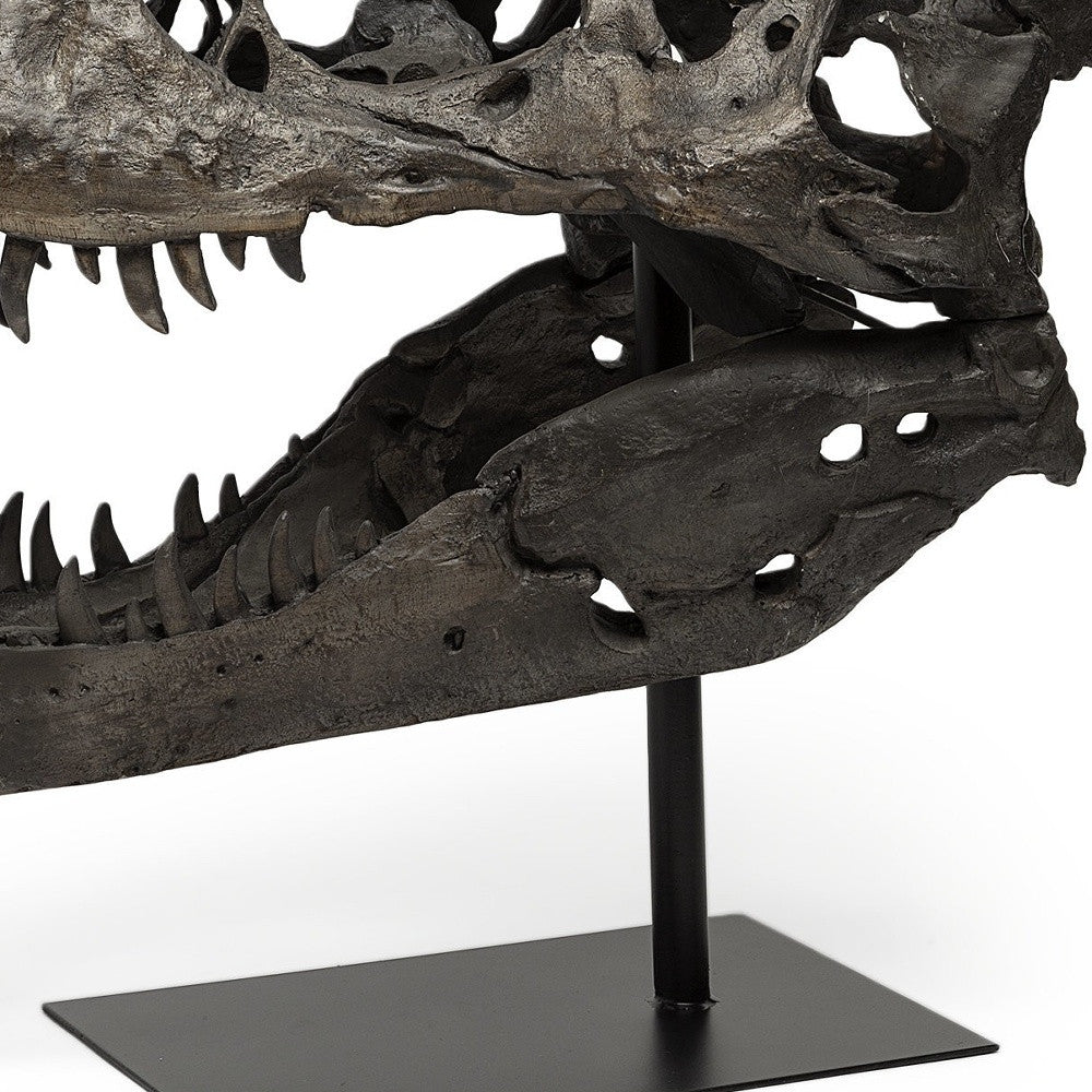 Authentic Replica T Rex Skull Sculpture-Sculptures-DECOROLALA