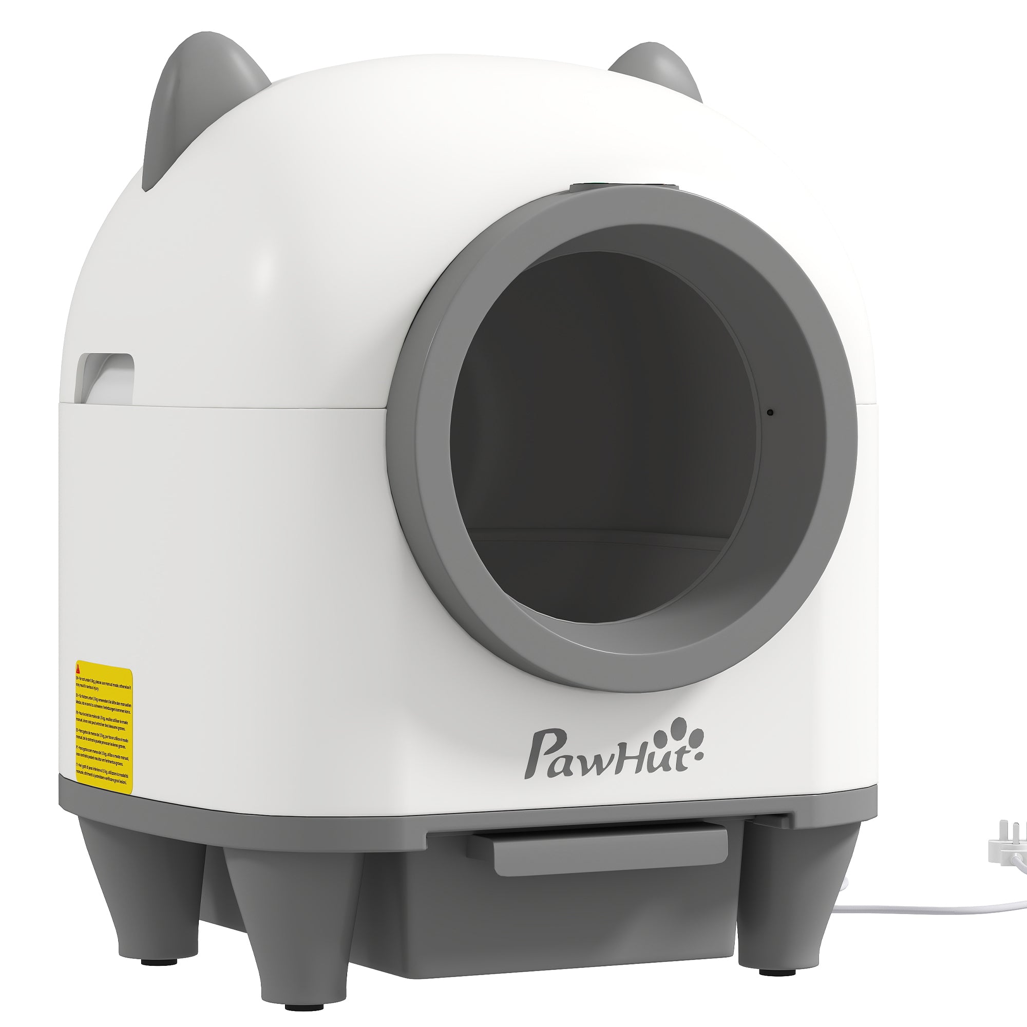 Automatic Self-Cleaning Cat Litter Box with App Control-DECOROLALA