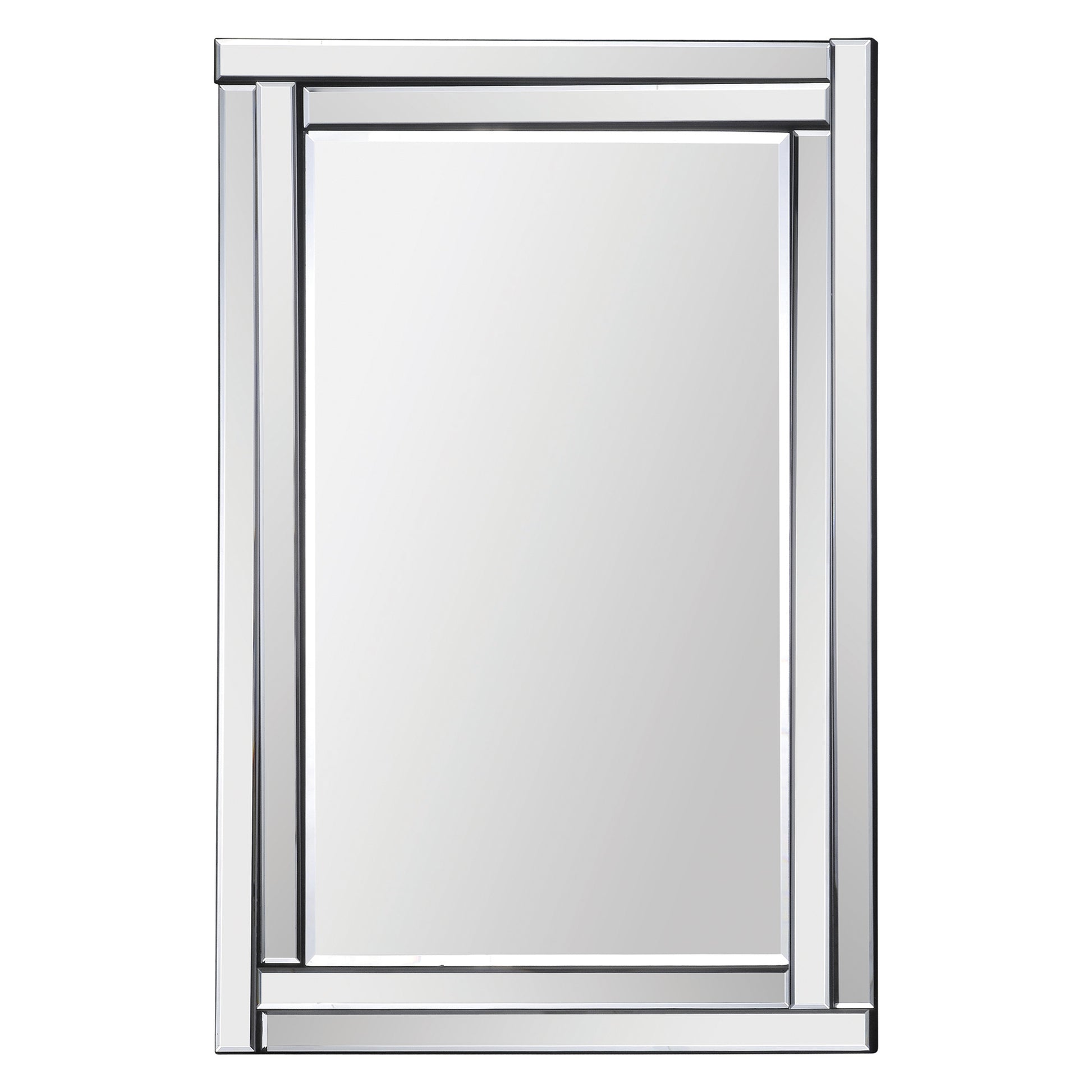 Ava 35" Tall Rectangle Wall Mirror-Mirror-DECOROLALA