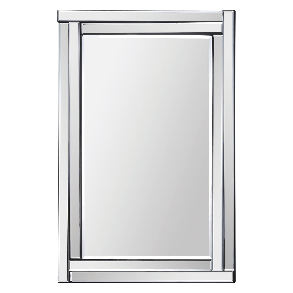 Ava 35" Tall Rectangle Wall Mirror-Mirrors-DECOROLALA