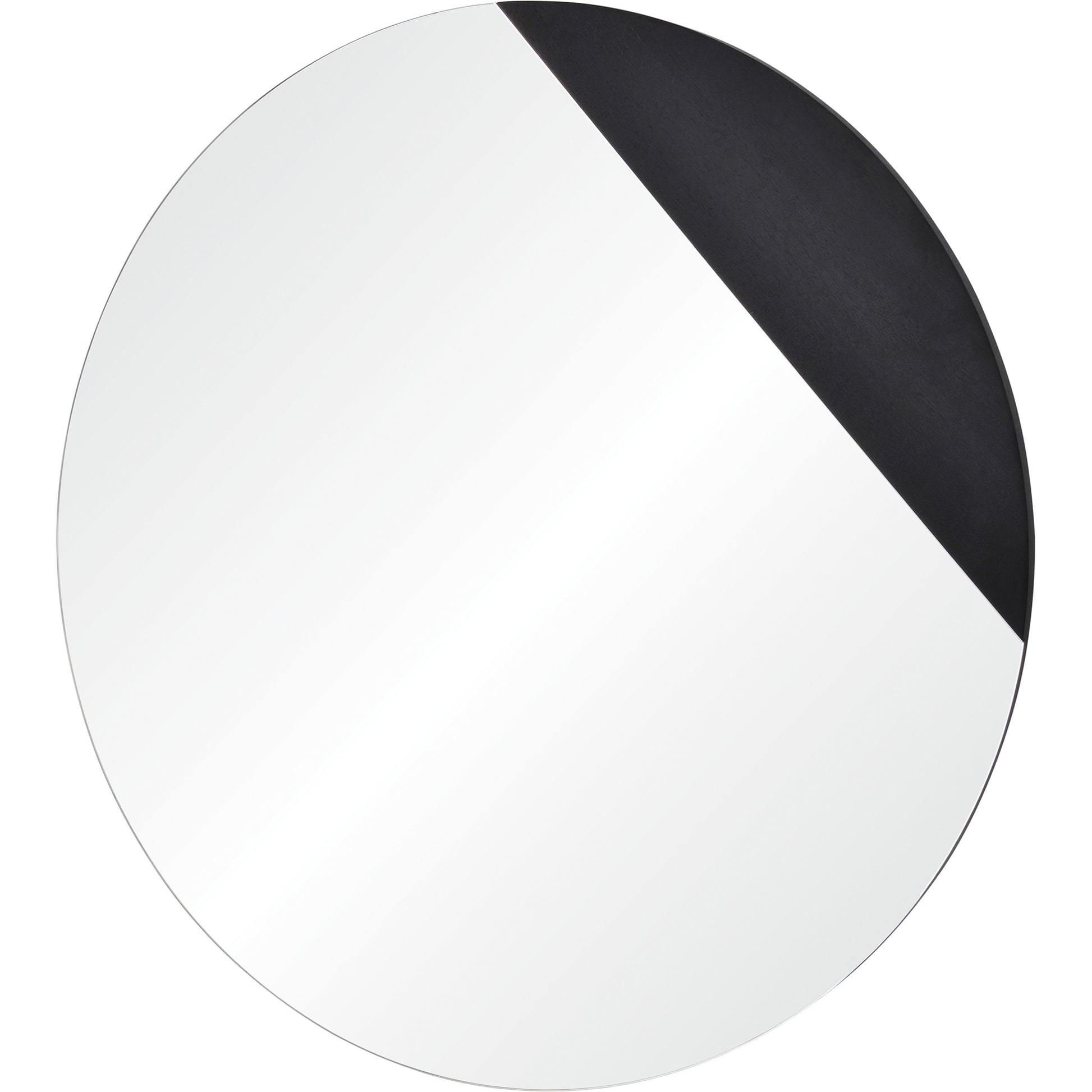 Aver 39.5" Tall Round Wall Mirror-Mirror-DECOROLALA