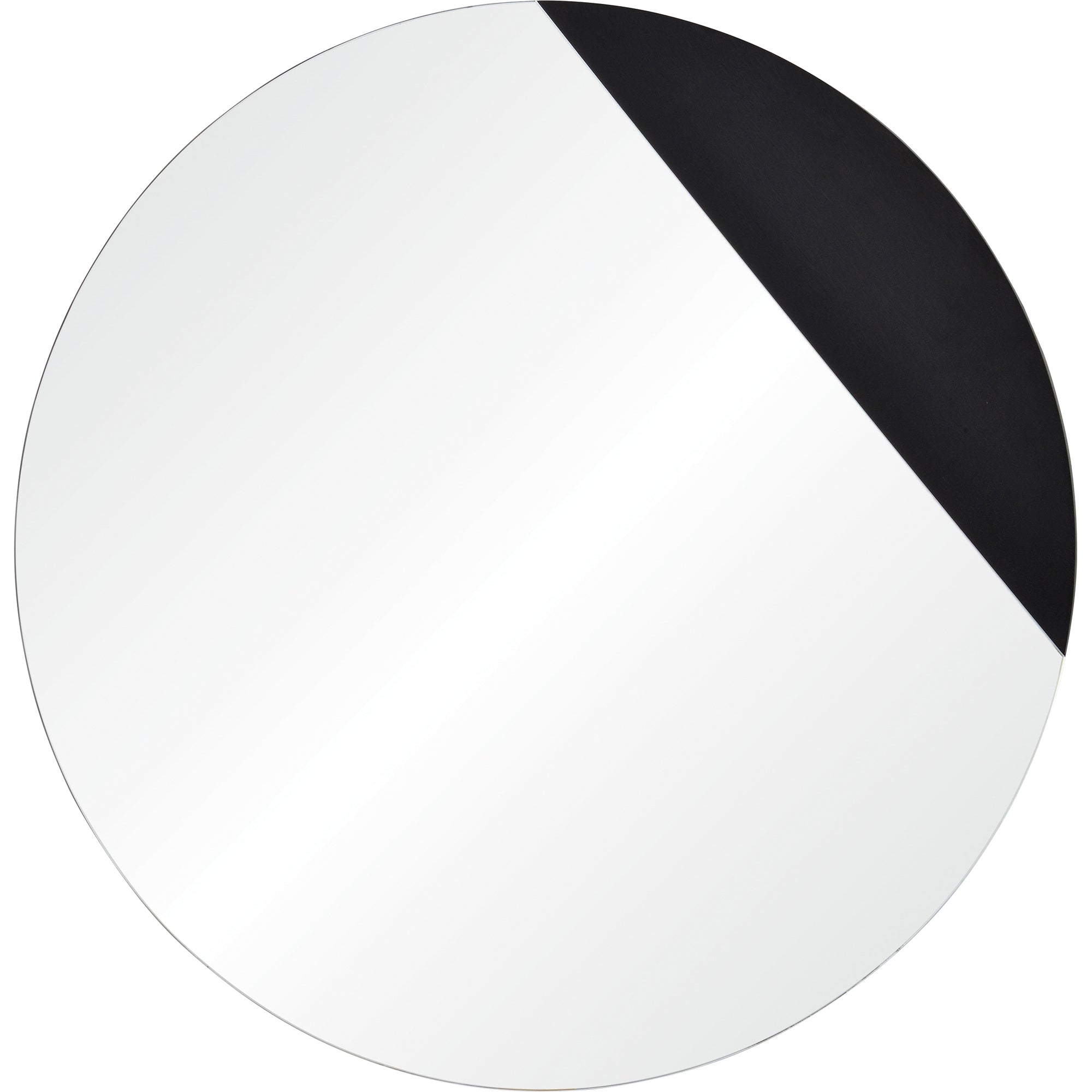 Aver 39.5" Tall Round Wall Mirror-Mirror-DECOROLALA