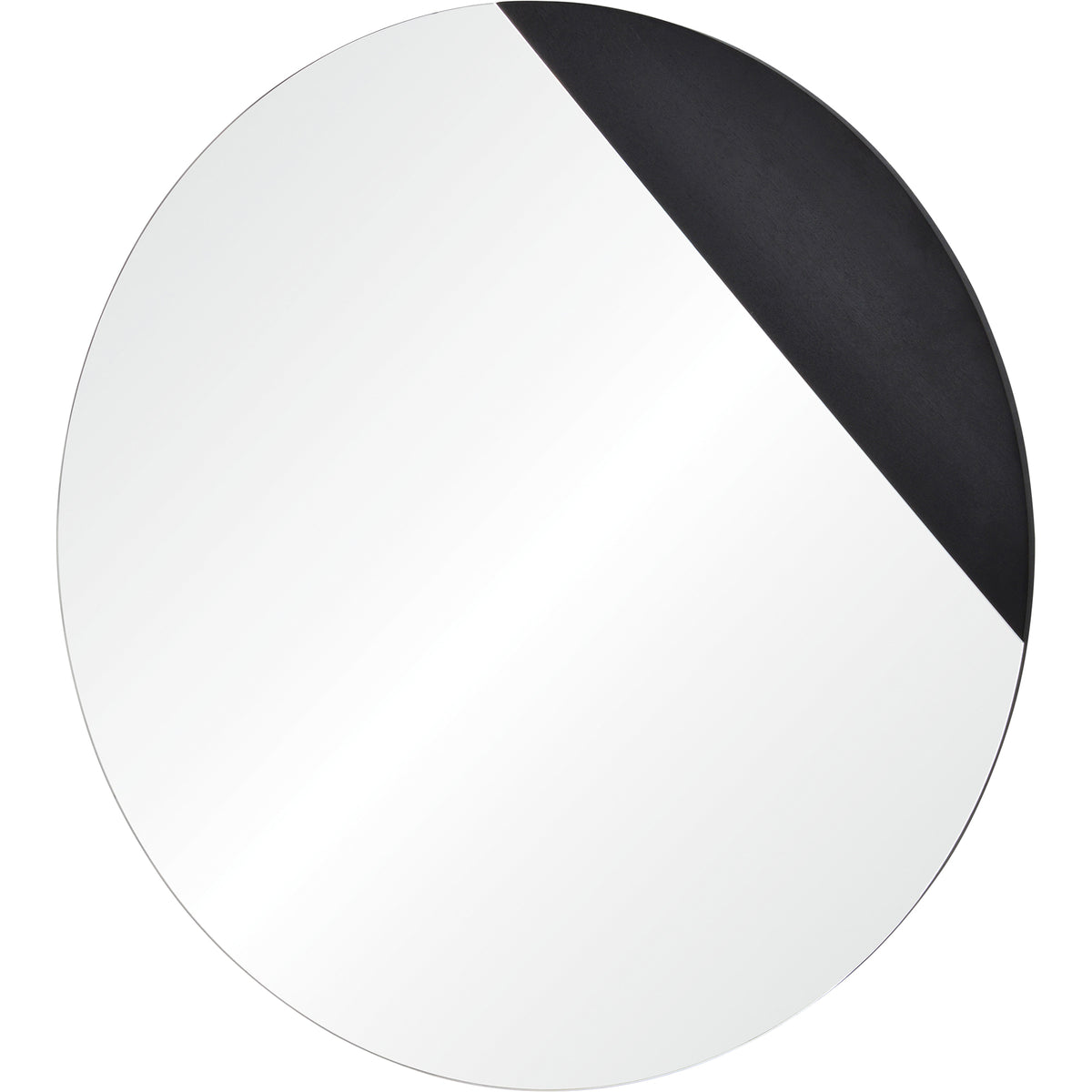Aver 39.5" Tall Round Wall Mirror-Mirrors-DECOROLALA