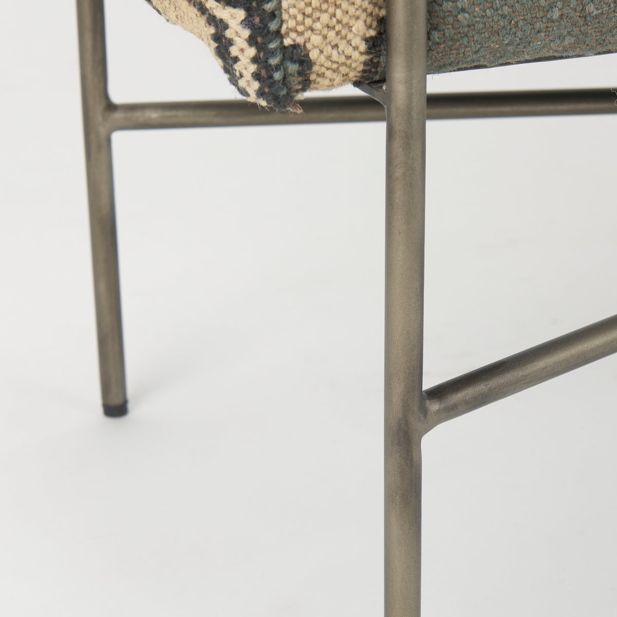 Avery I 55L x 17W Multi Colored Upholstered Patterned Seat Accent Bench-Benches-DECOROLALA