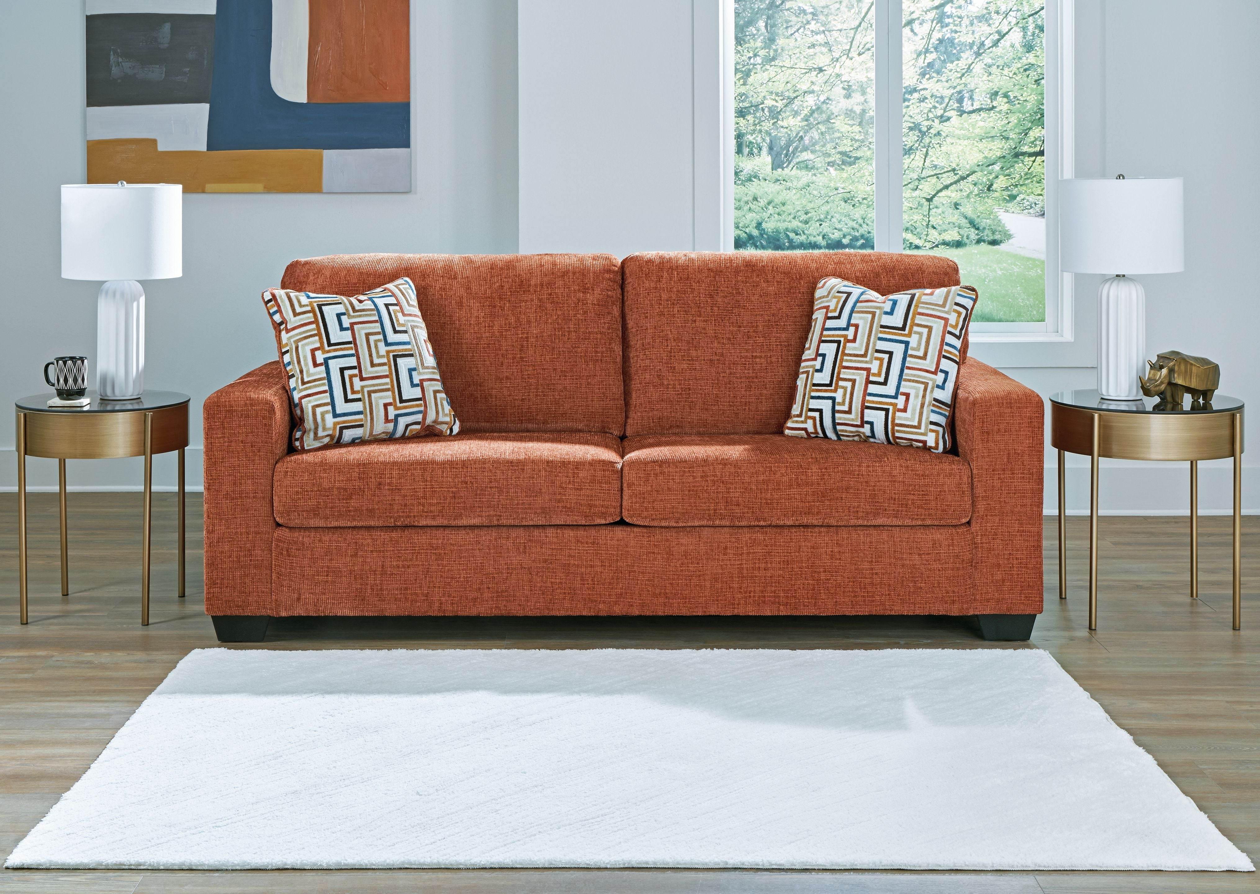 Aviemore Sofa - Spice 85"W-Stationary Sofas-DECOROLALA