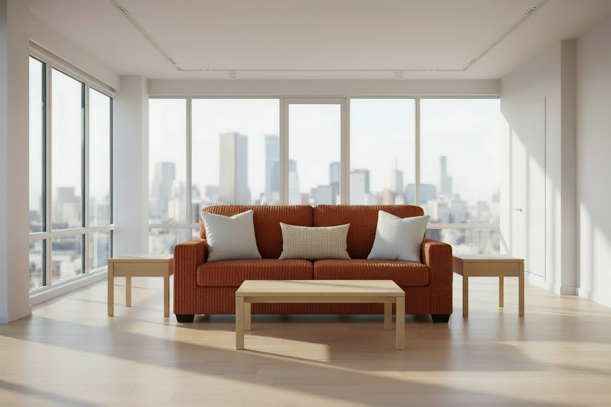 Aviemore Sofa - Spice 85"W-Stationary Sofas-DECOROLALA