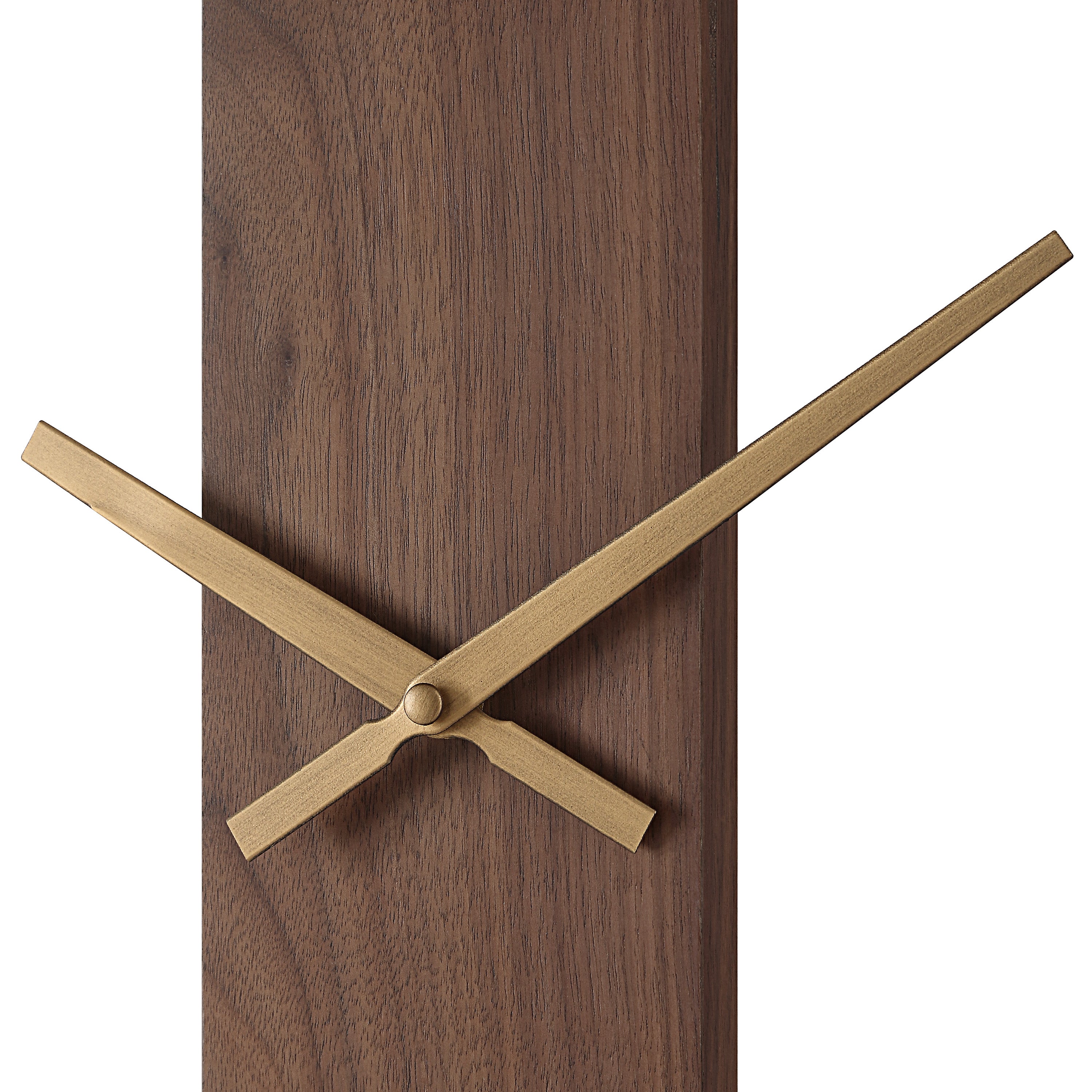 Avigail Wall Clock, Antique Brushed Brass-Wall Clock-DECOROLALA