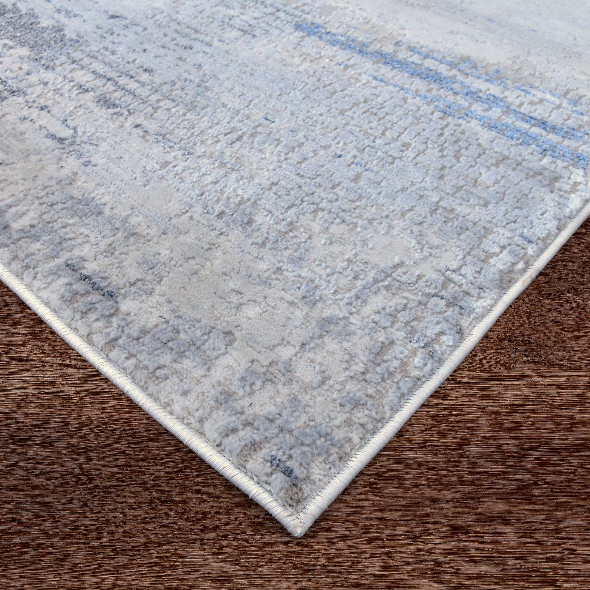 Aya Blue Area Rug-DECOROLALA