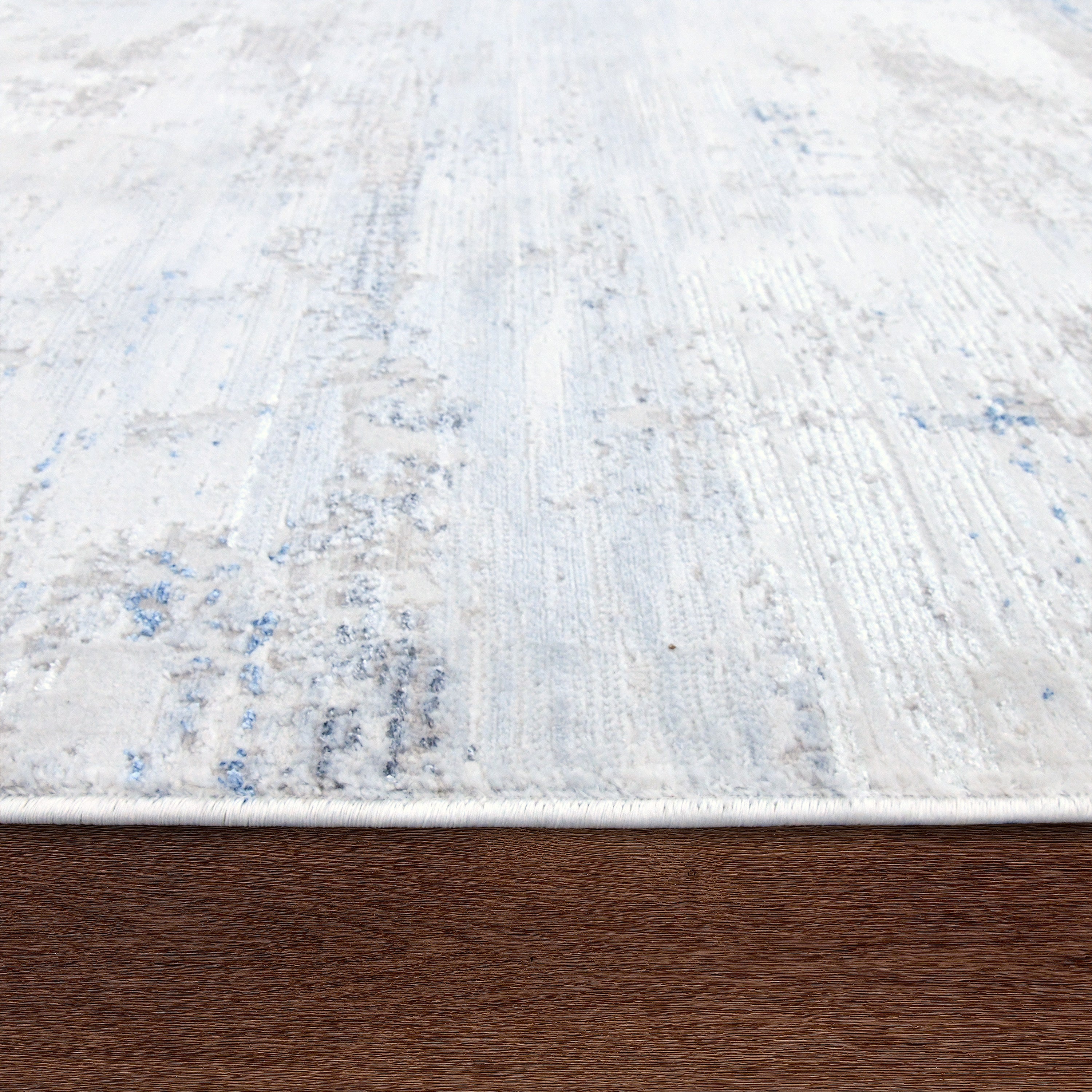 Aya Blue Area Rug-DECOROLALA
