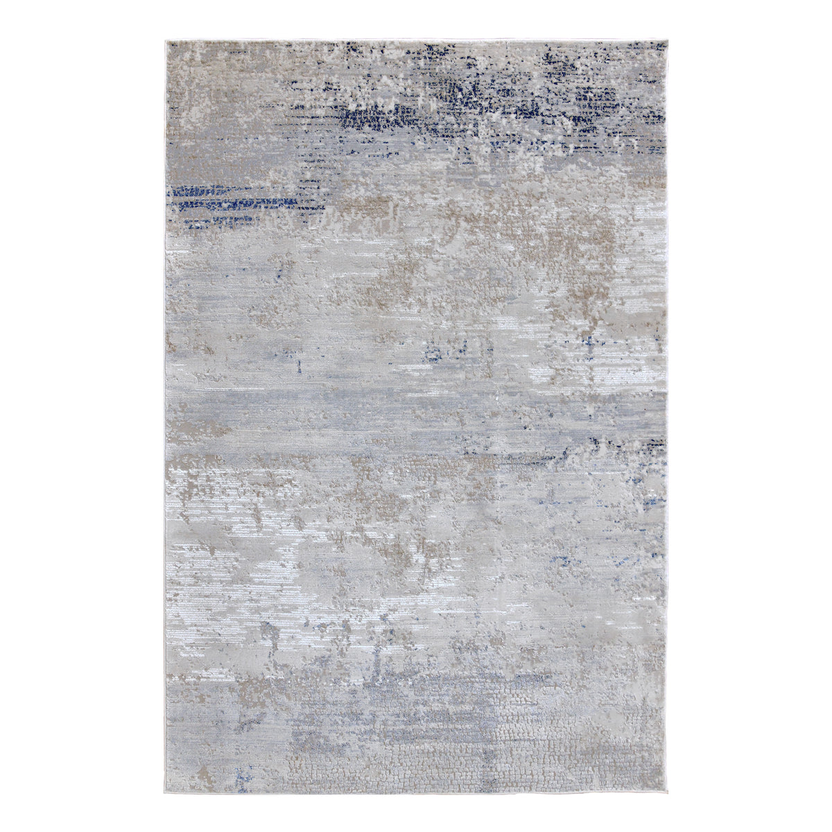 Aya Blue Area Rug-Area Rugs-DECOROLALA