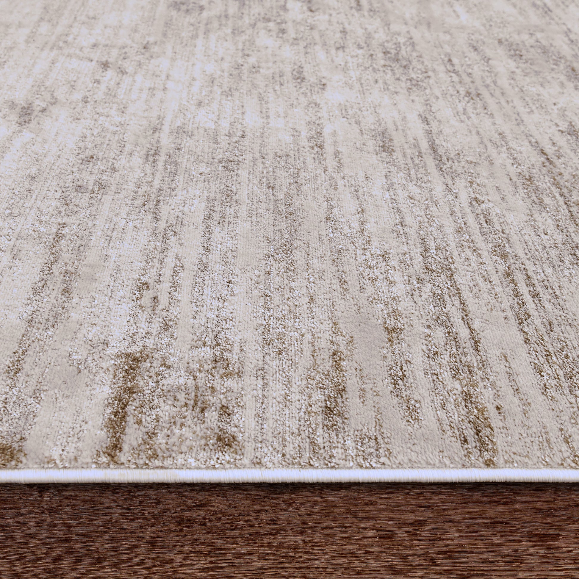 Aya Brown Beige Area Rug-DECOROLALA