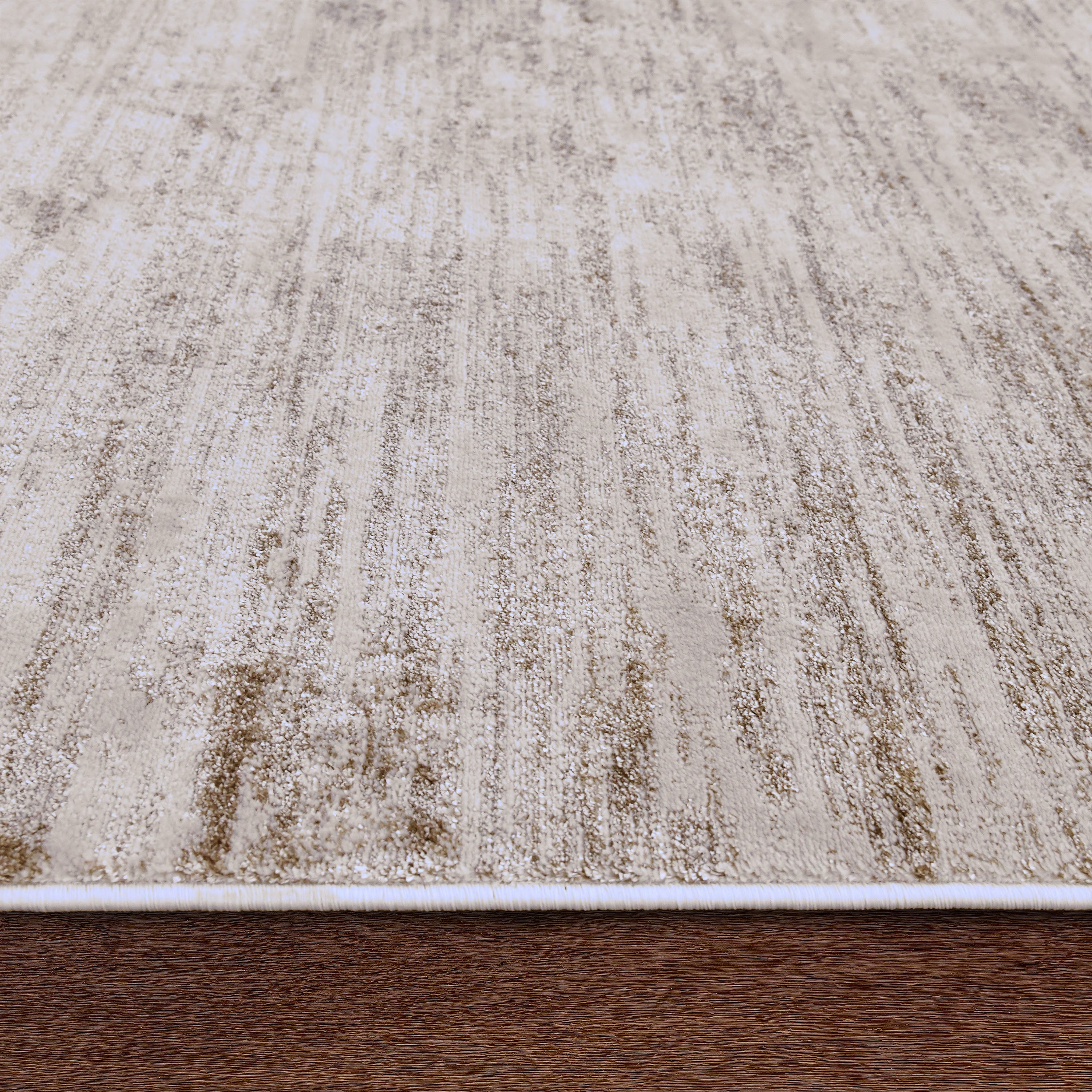 Aya Brown Beige Area Rug-DECOROLALA
