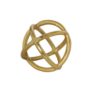 Azimuth Indoor Aluminum Statue, Gold-Statue-DECOROLALA