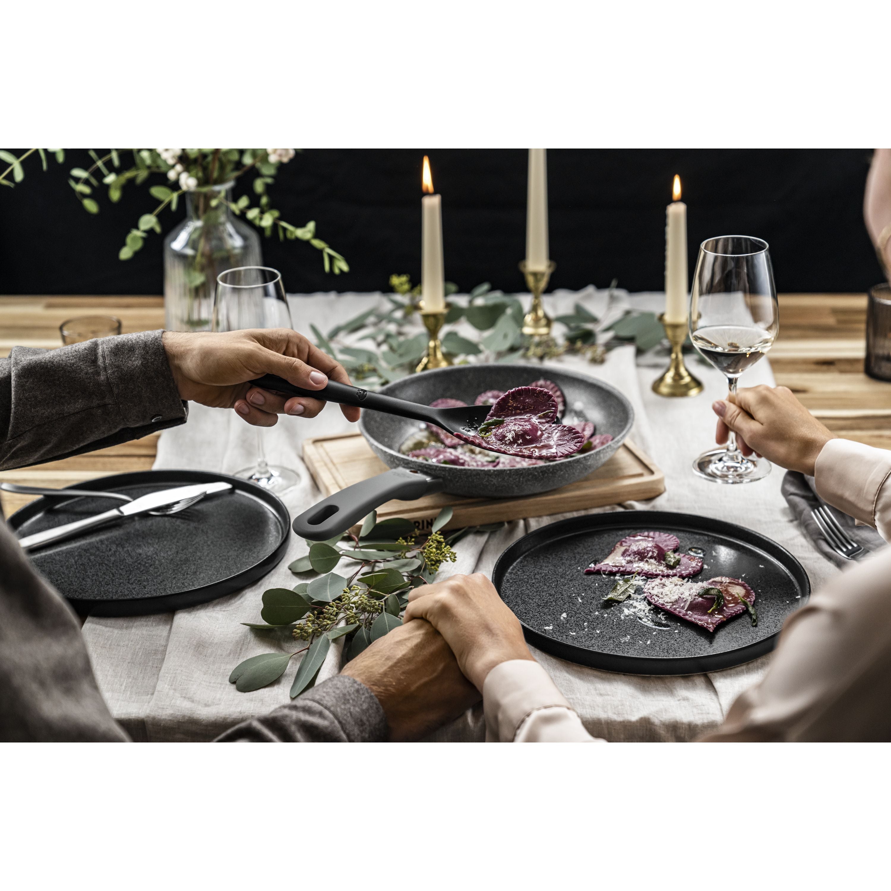 BALLARINI Nero Serving Spoon, 28 cm, Silicone-n/a-DECOROLALA