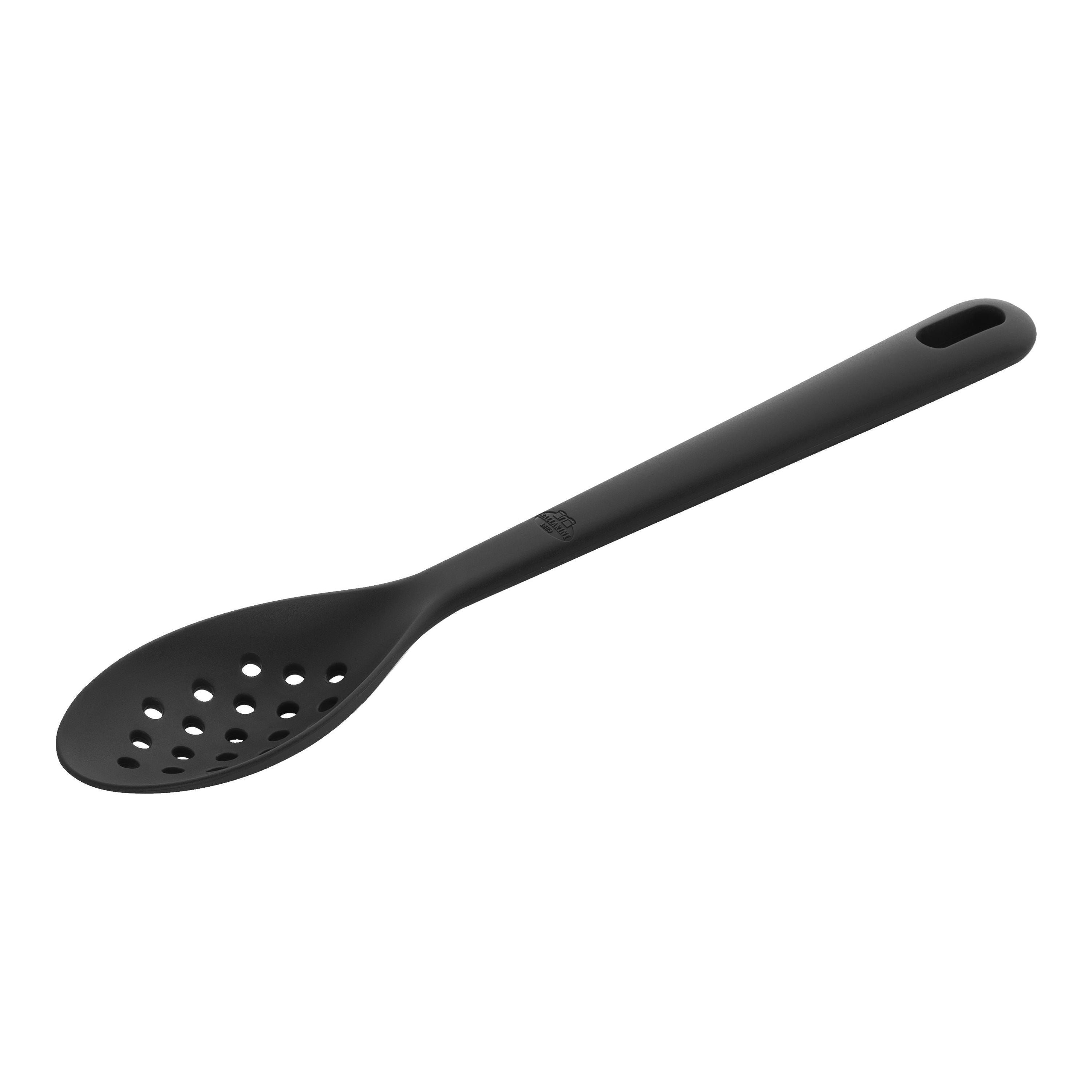 BALLARINI Nero Skimming Spoon, 31 cm, Silicone-Spoon-DECOROLALA