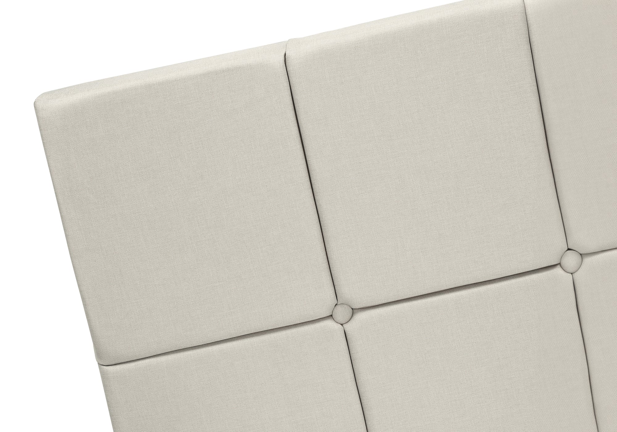 BED - QUEEN SIZE / BEIGE LINEN-Standard Beds-DECOROLALA