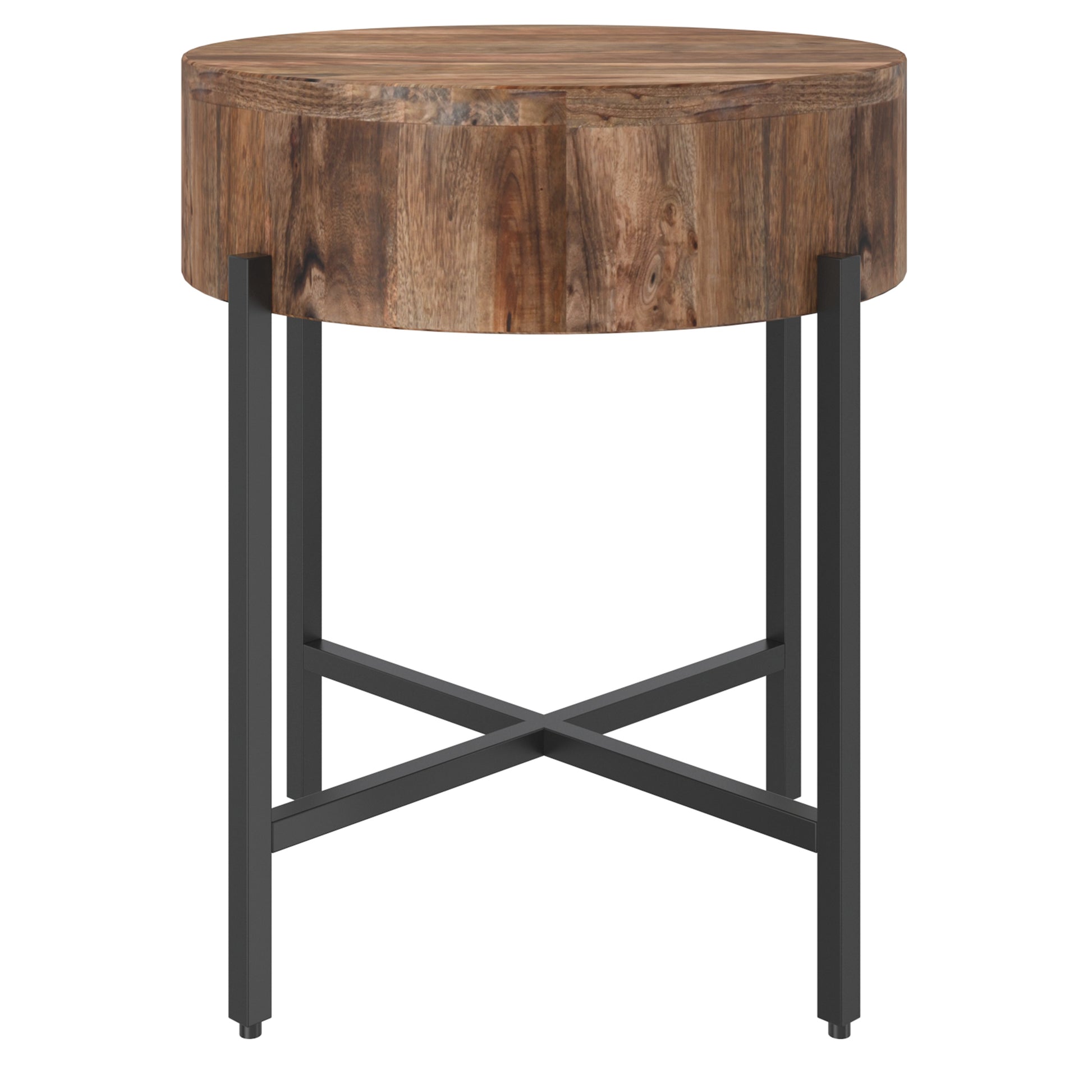 BLOX-ACCENT TABLE-NATURAL-DECOROLALA