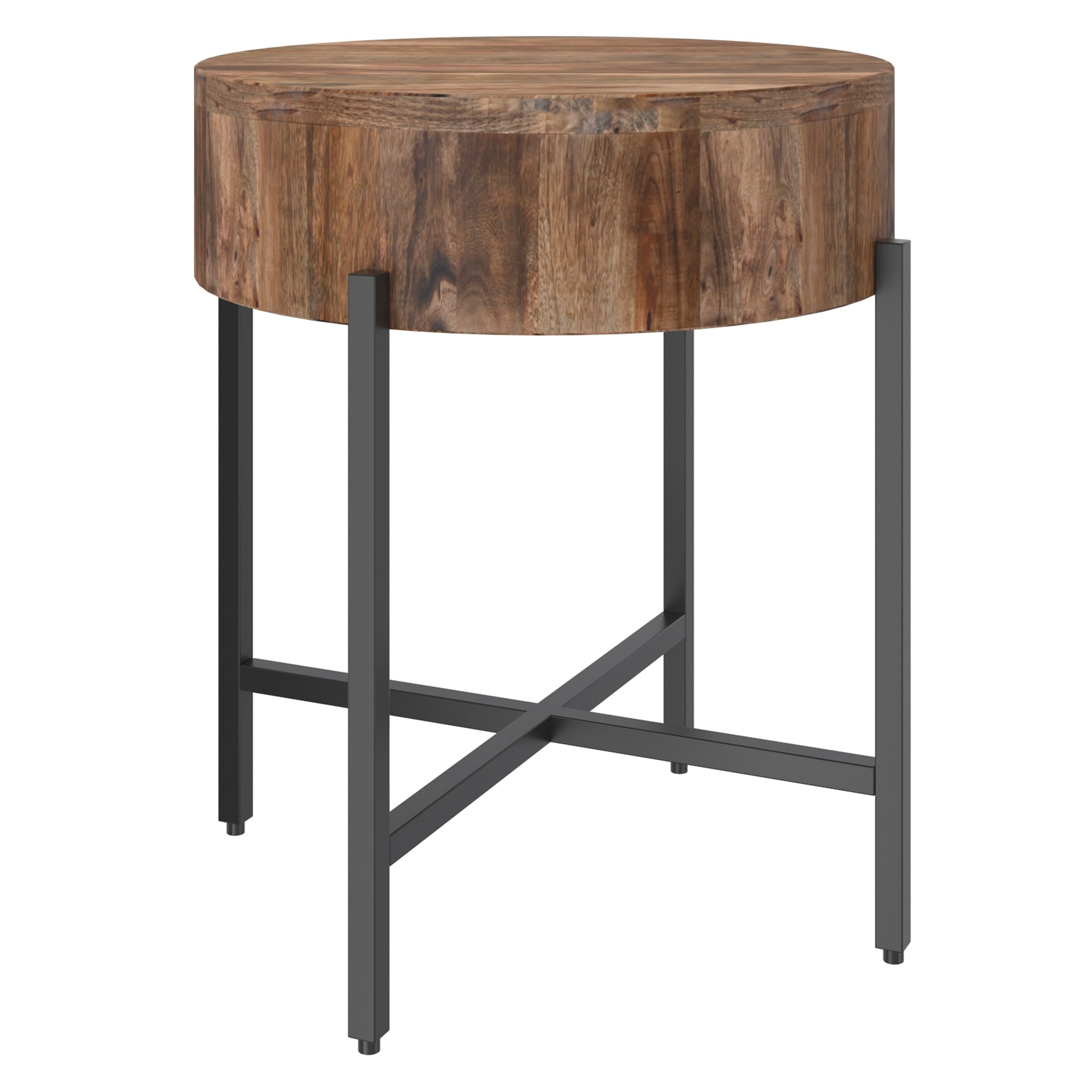 BLOX-ACCENT TABLE-NATURAL-DECOROLALA