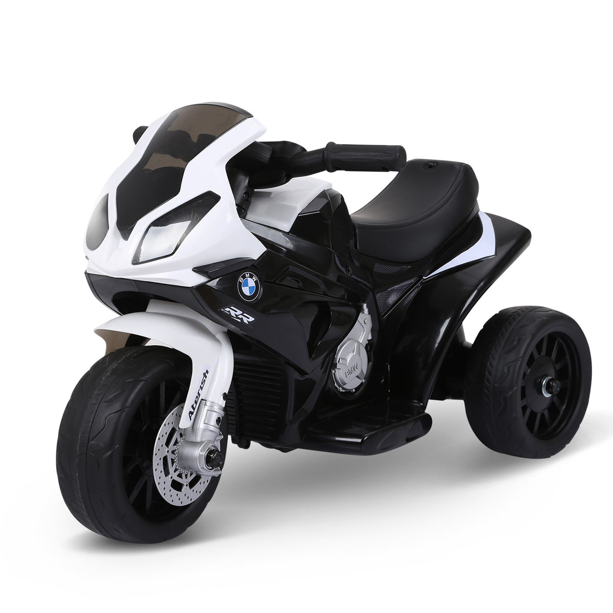 Kids Motorcycle, 6V Battery Powered Toddler Motorcycle with Headlight, Music, 3 Wheels Electric Motorcycle for Kids, Licensed BMW, Gift for Boys & Girls-Toys & Games > Baby & Toddler Toys > Electric Ride-On Toys > Electric Motorcycles-DECOROLALA