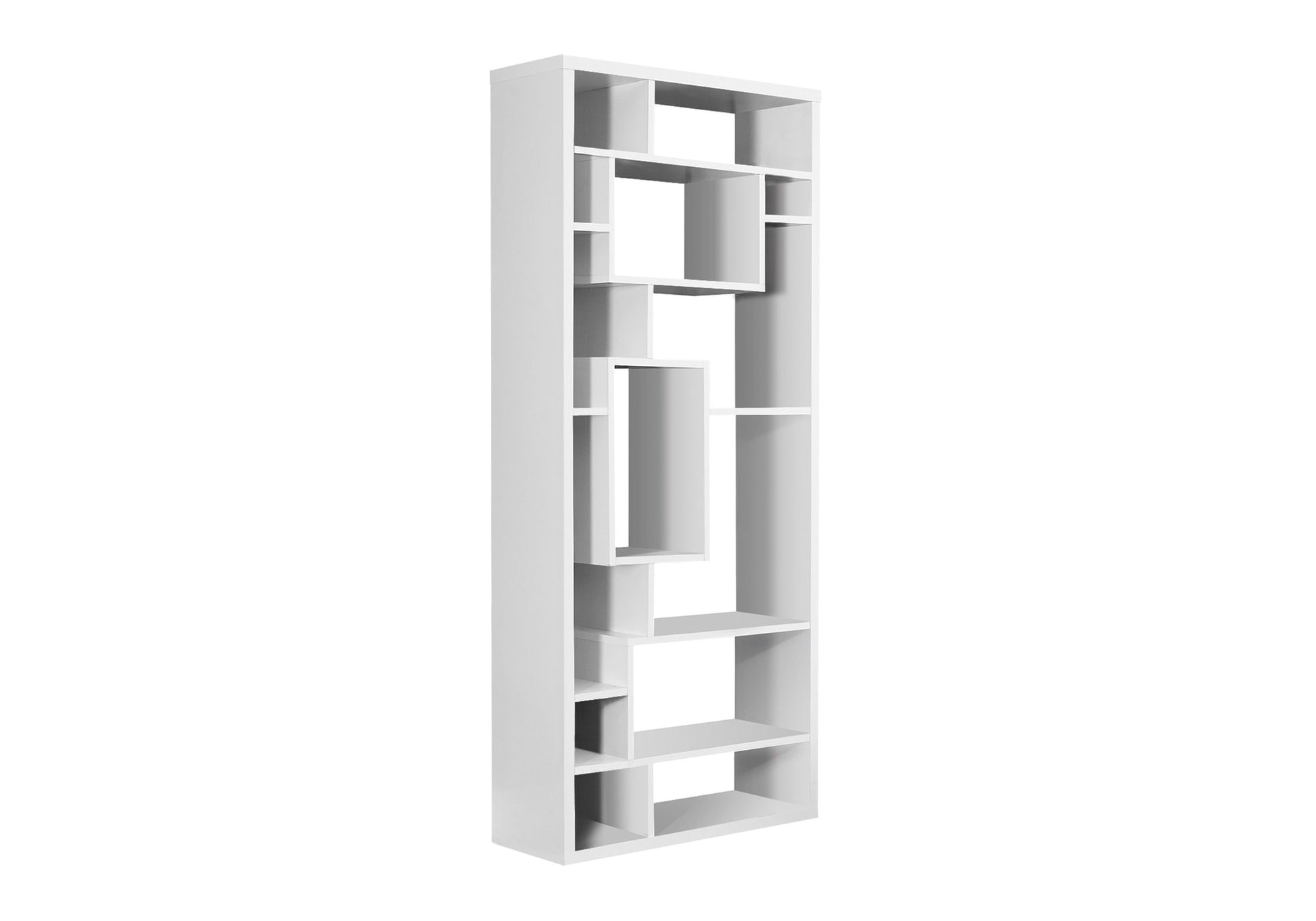 BOOKCASE - 72"H / WHITE-Bookshelf-DECOROLALA