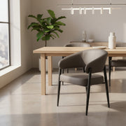 BRONSON-DINING CHAIR-STONE-Dining Chair-DECOROLALA