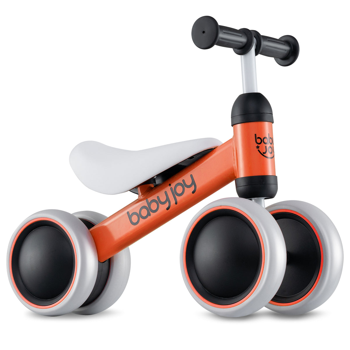 Draisienne pour bébé à 4 roues sans pédales pour garçons et filles de 2 ans