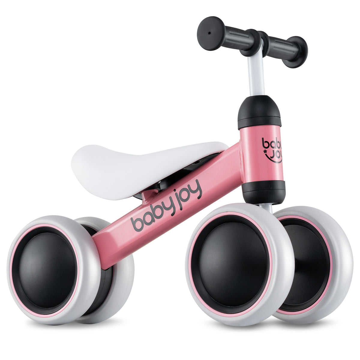 Draisienne pour bébé à 4 roues sans pédales pour garçons et filles de 2 ans
