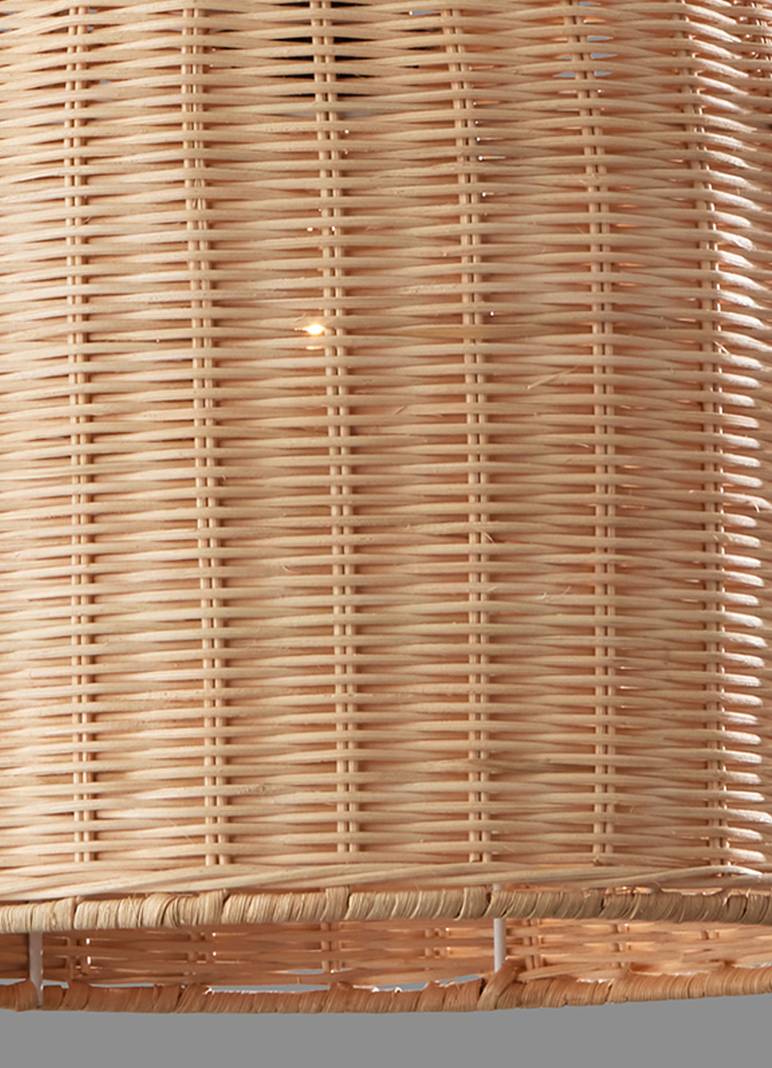 Bahama Pendant Light - Rattan Shade-Lighting-DECOROLALA