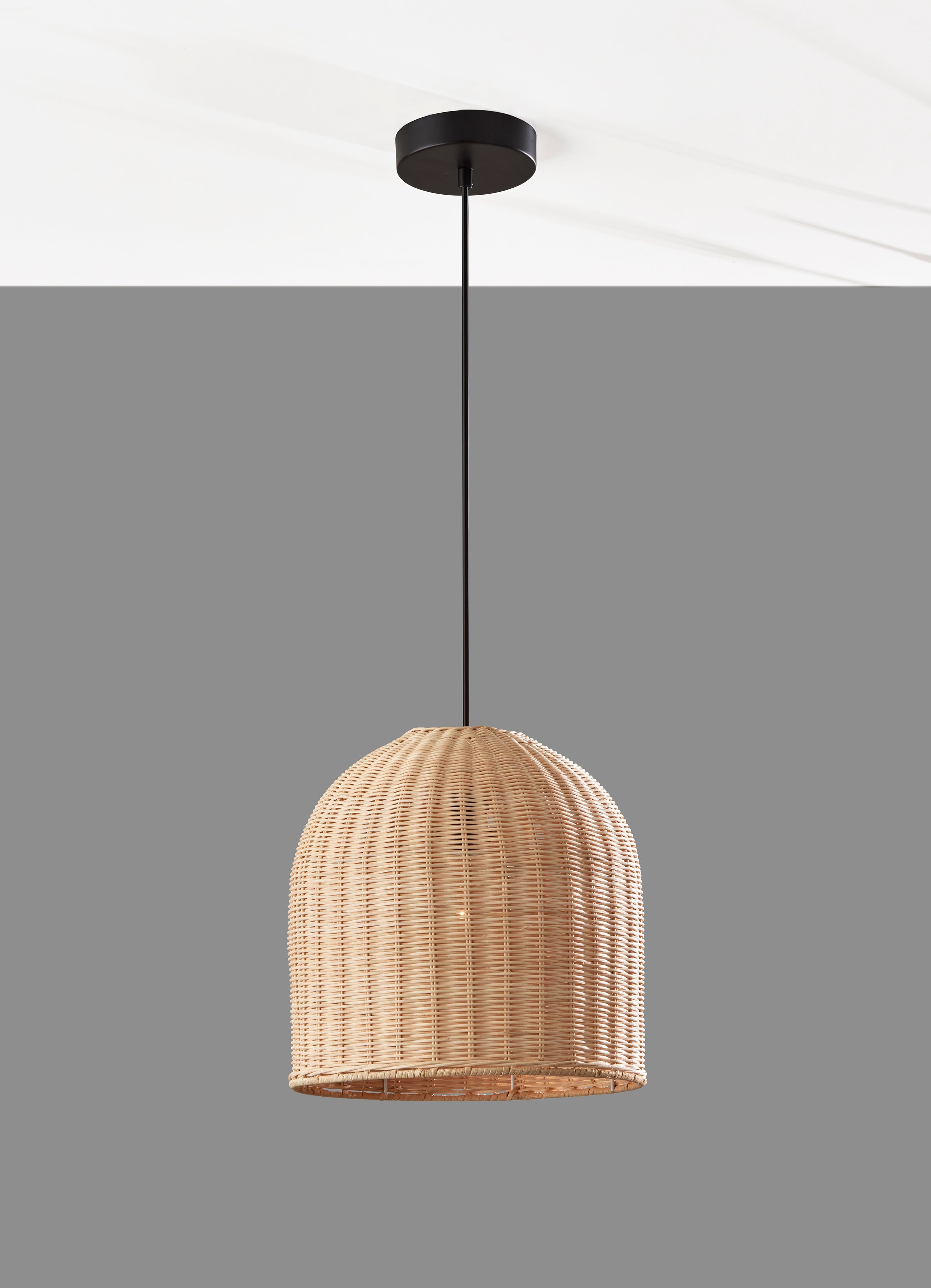 Bahama Pendant Light - Rattan Shade-Lighting-DECOROLALA
